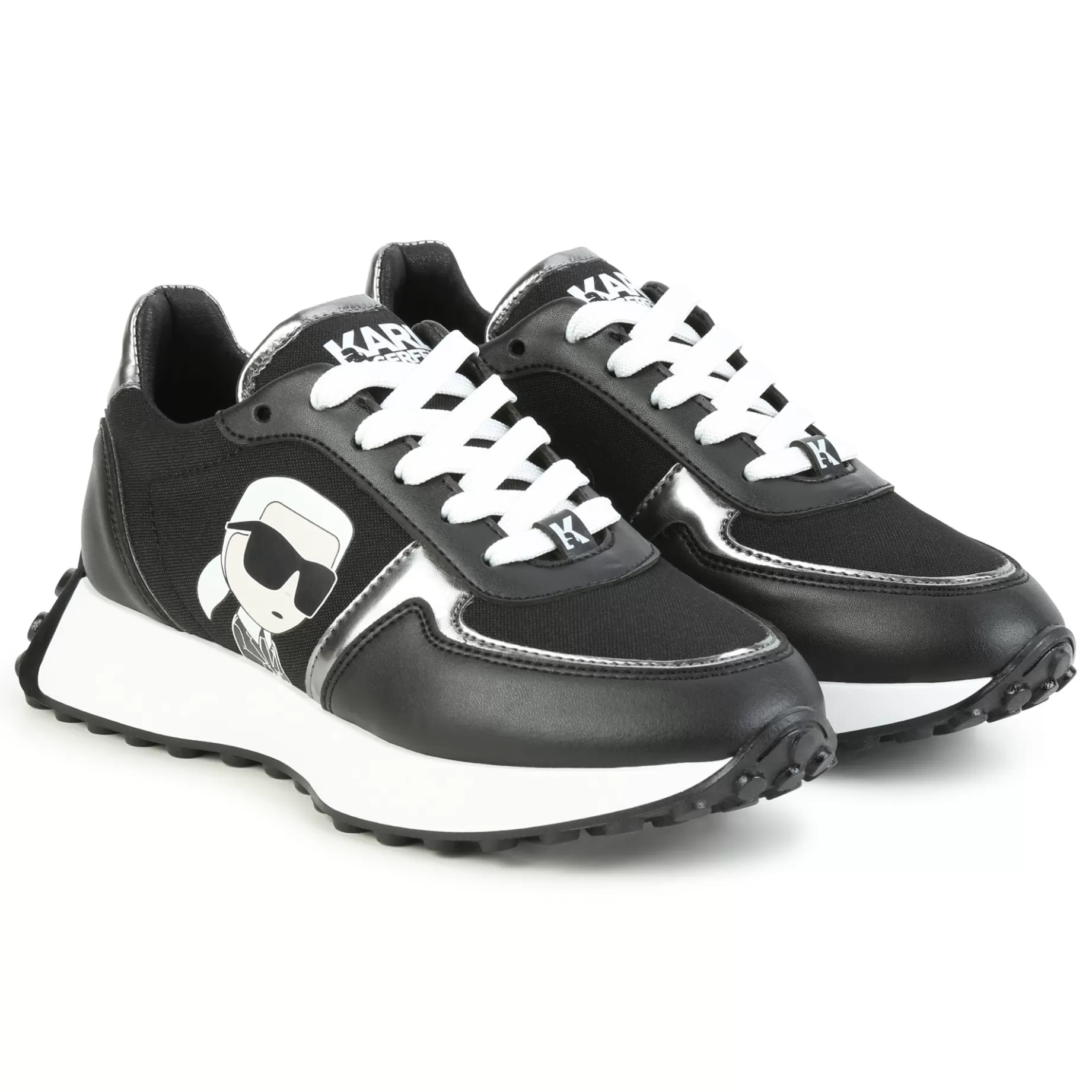 Lace-Up Trainers^KARL LAGERFELD KIDS Best