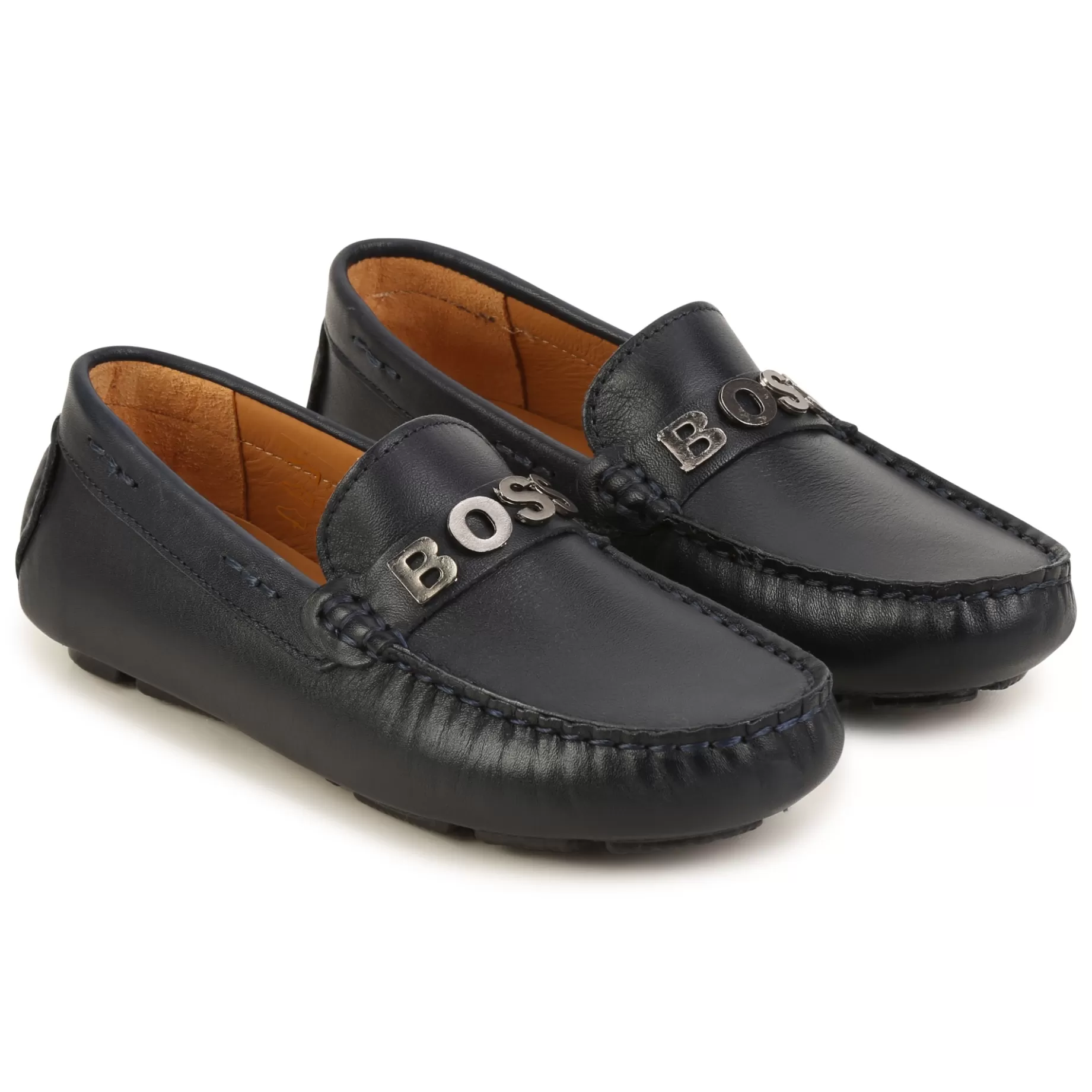 Leather Loafers^BOSS Hot