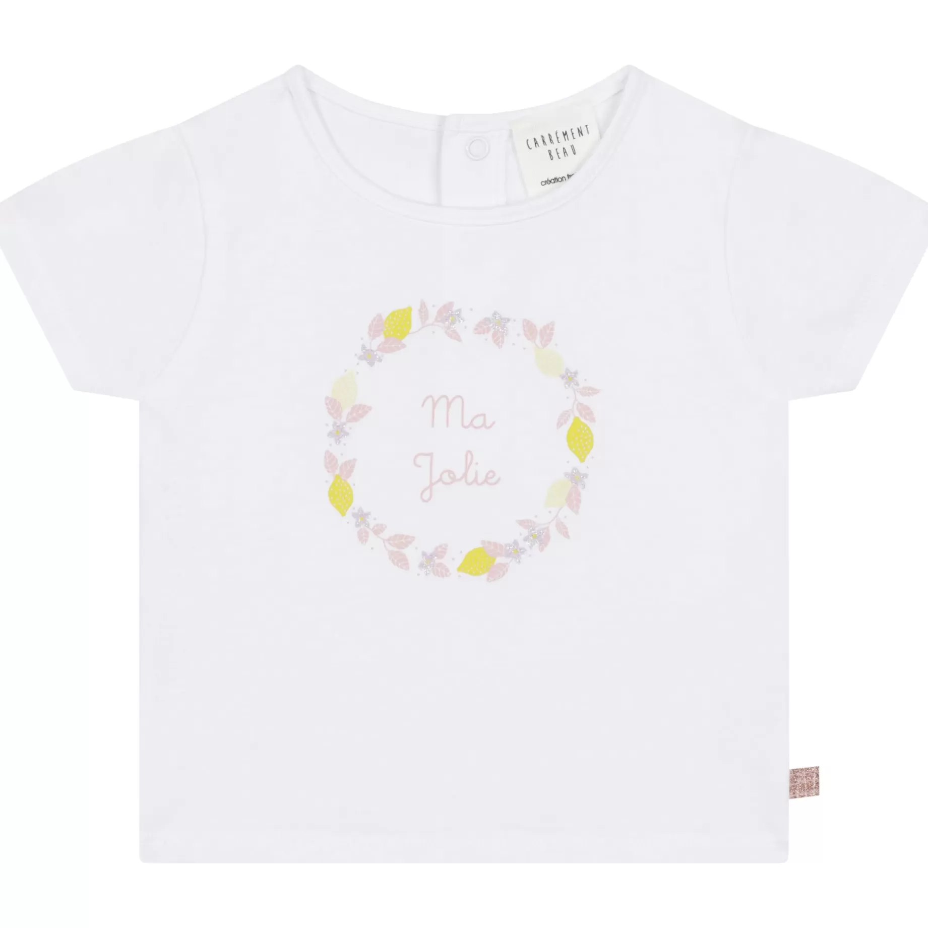 Lemon Print T-Shirt^CARREMENT BEAU Flash Sale