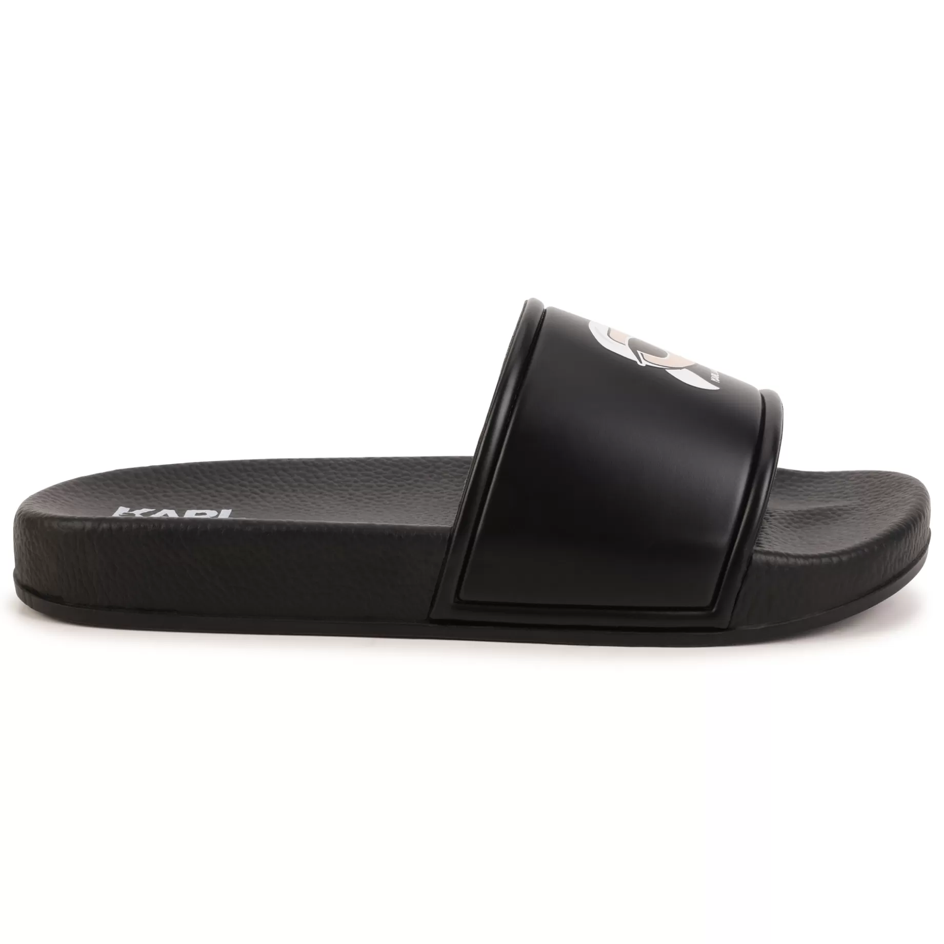 Logo Branded Slide Sandals^KARL LAGERFELD KIDS Online