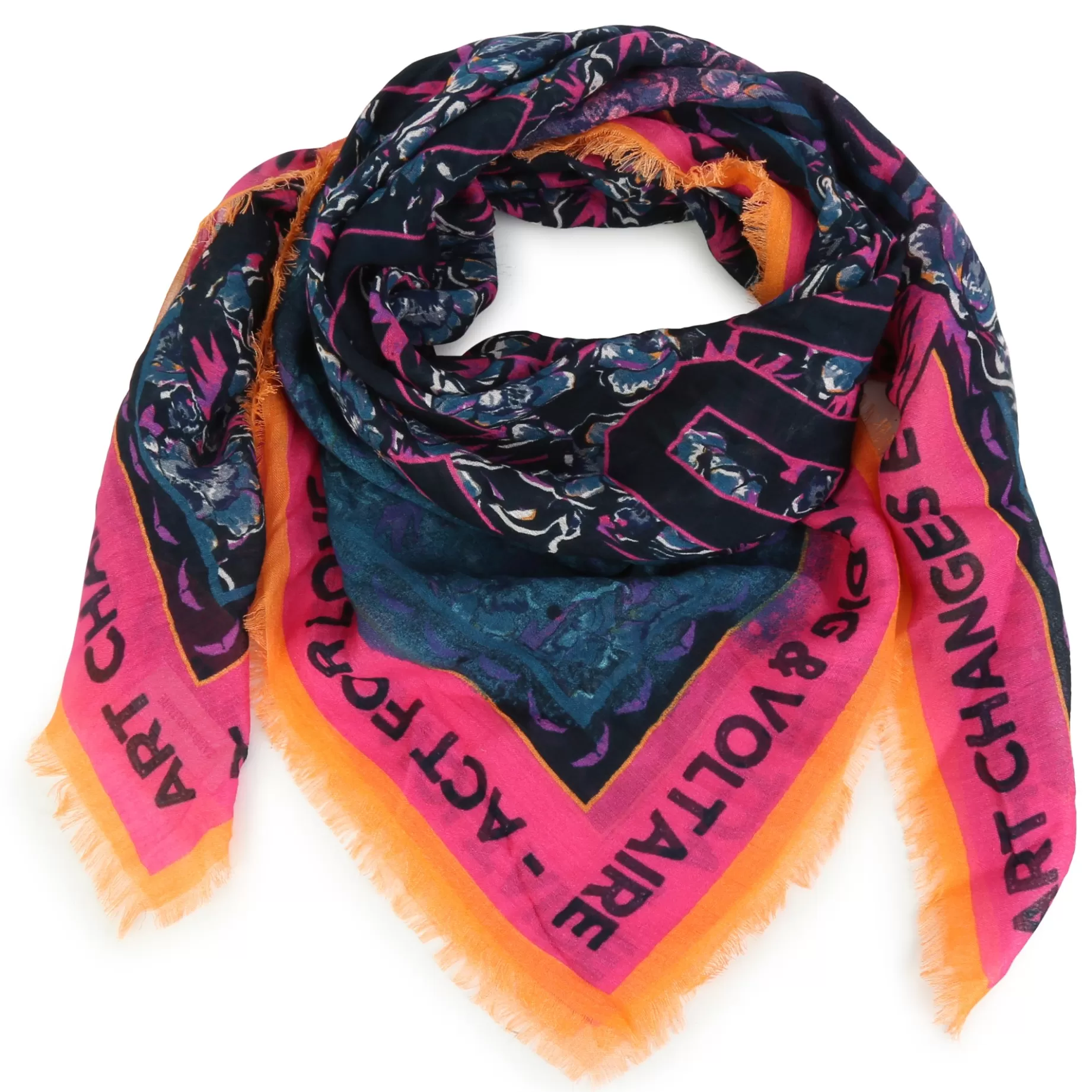 Logo Print Scarf^ZADIG & VOLTAIRE New