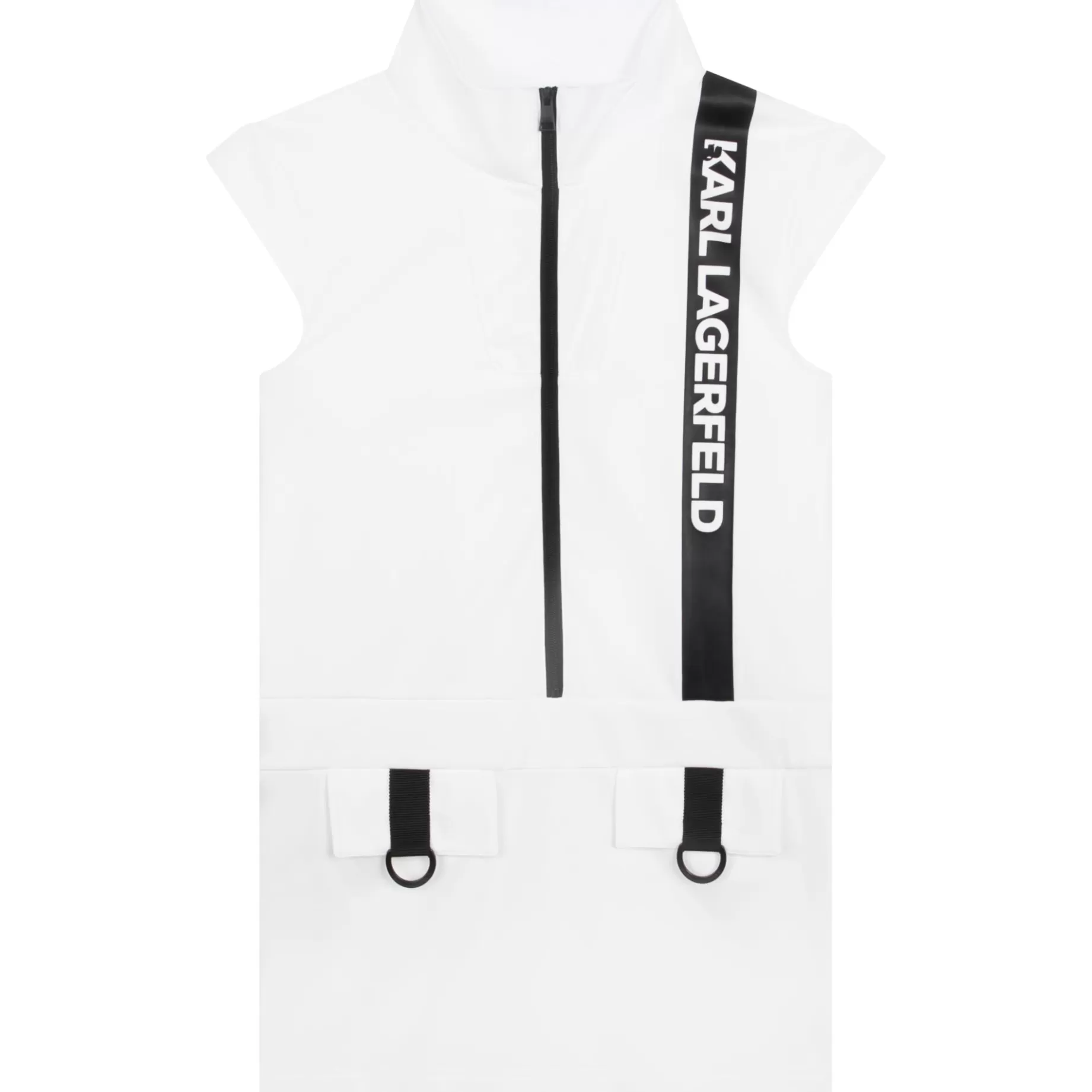 Logo Stripe Dress^KARL LAGERFELD KIDS Cheap