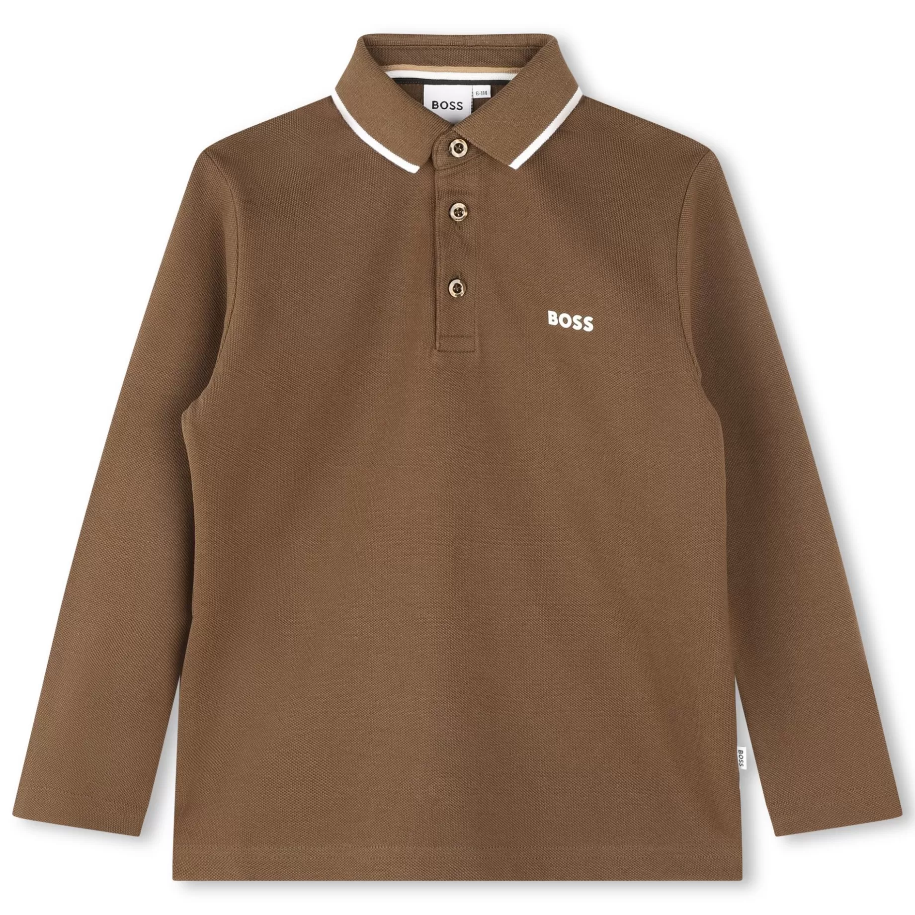 Long-Sleeved Polo Shirt^BOSS Outlet