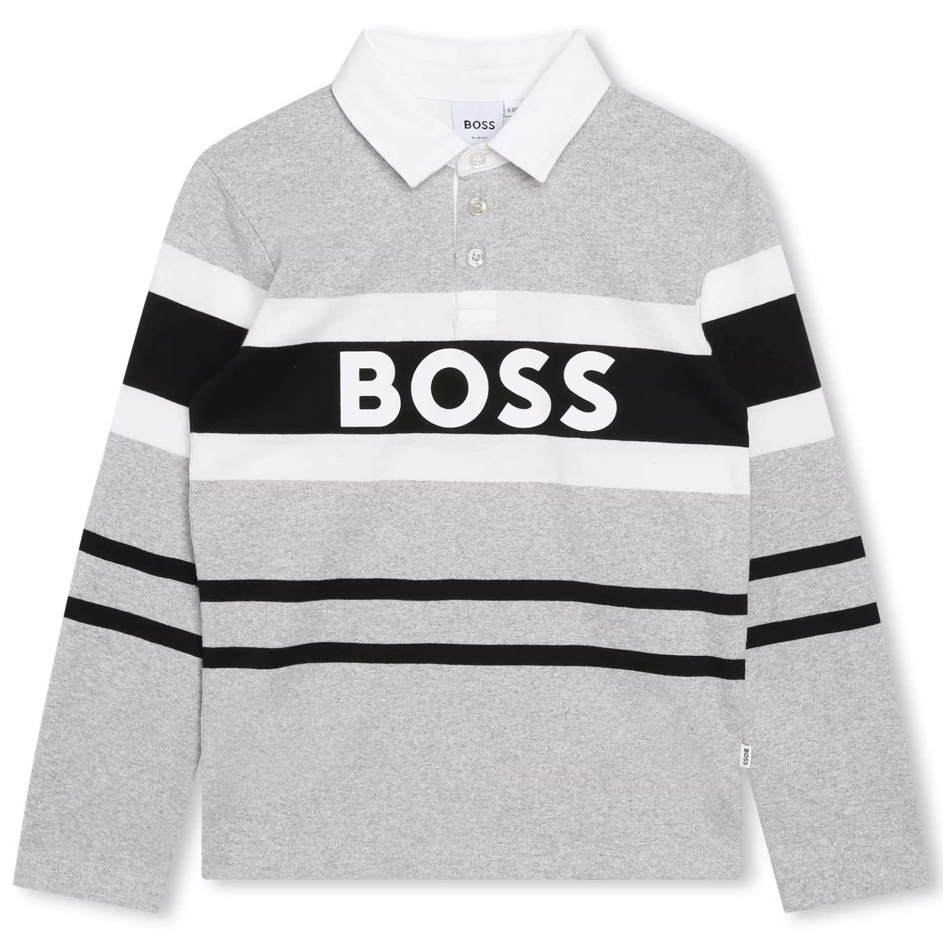 Long-Sleeved Polo Shirt^BOSS Store