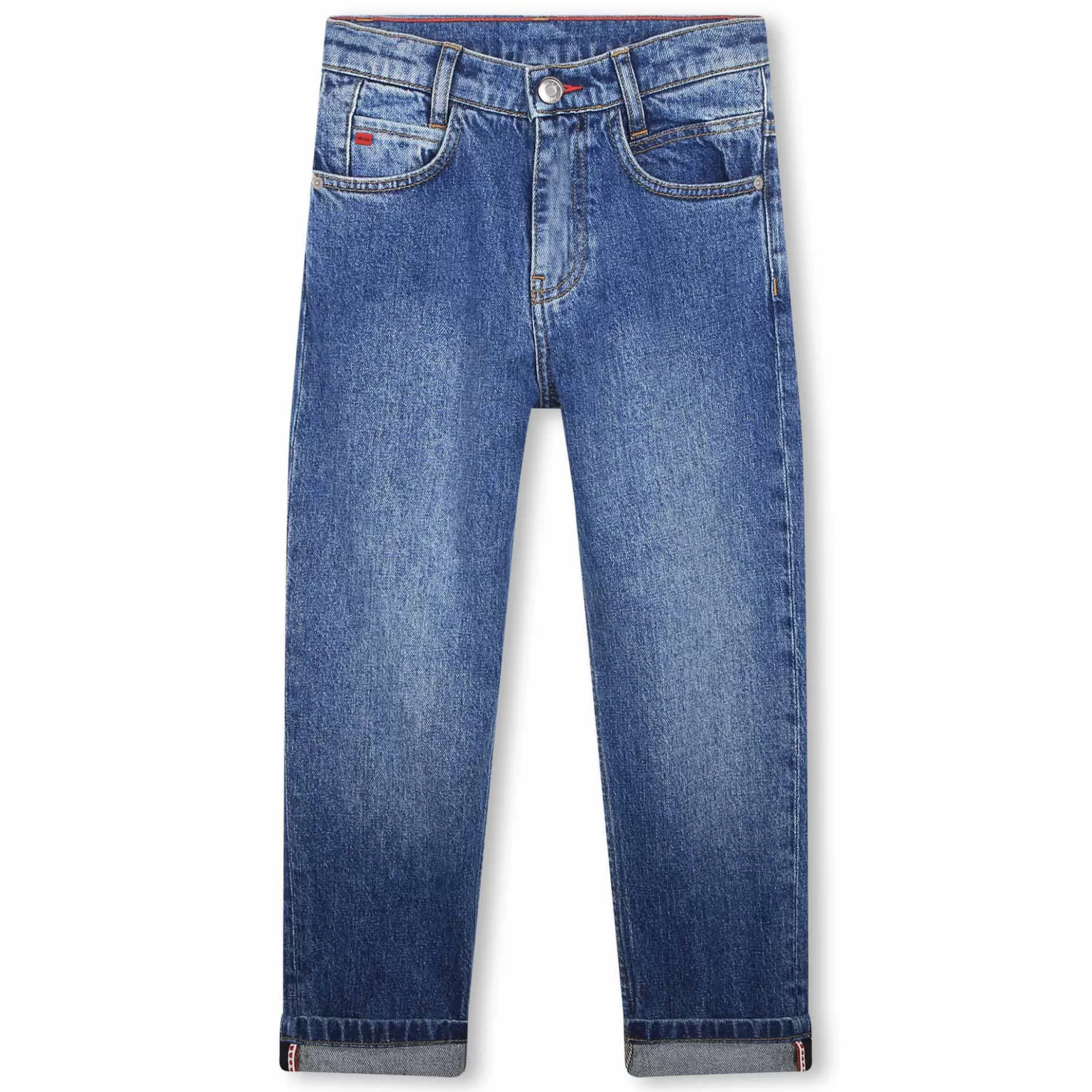 Loose-Fit Cotton-Rich Jeans^HUGO Store