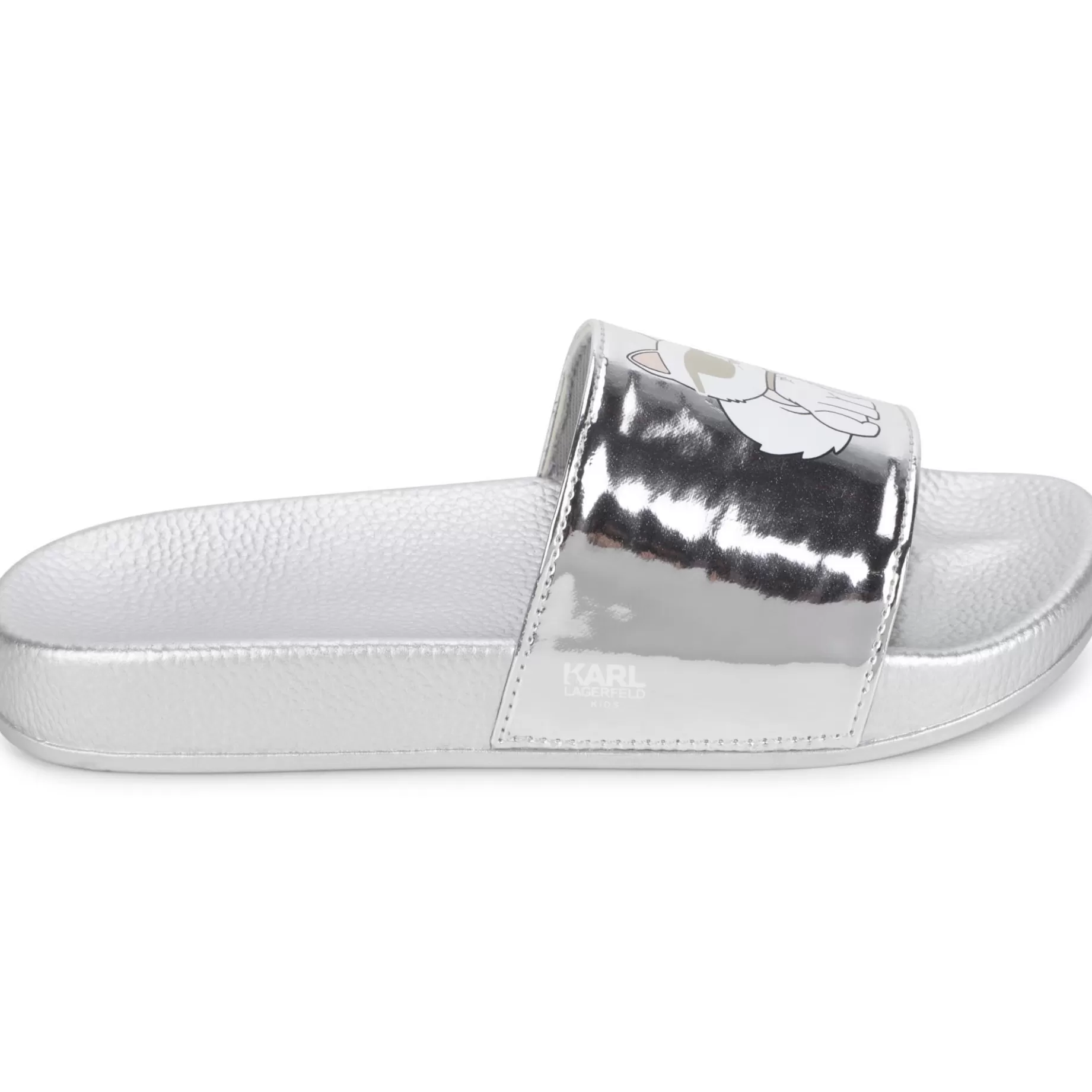 Metallic Sliders^KARL LAGERFELD KIDS Sale