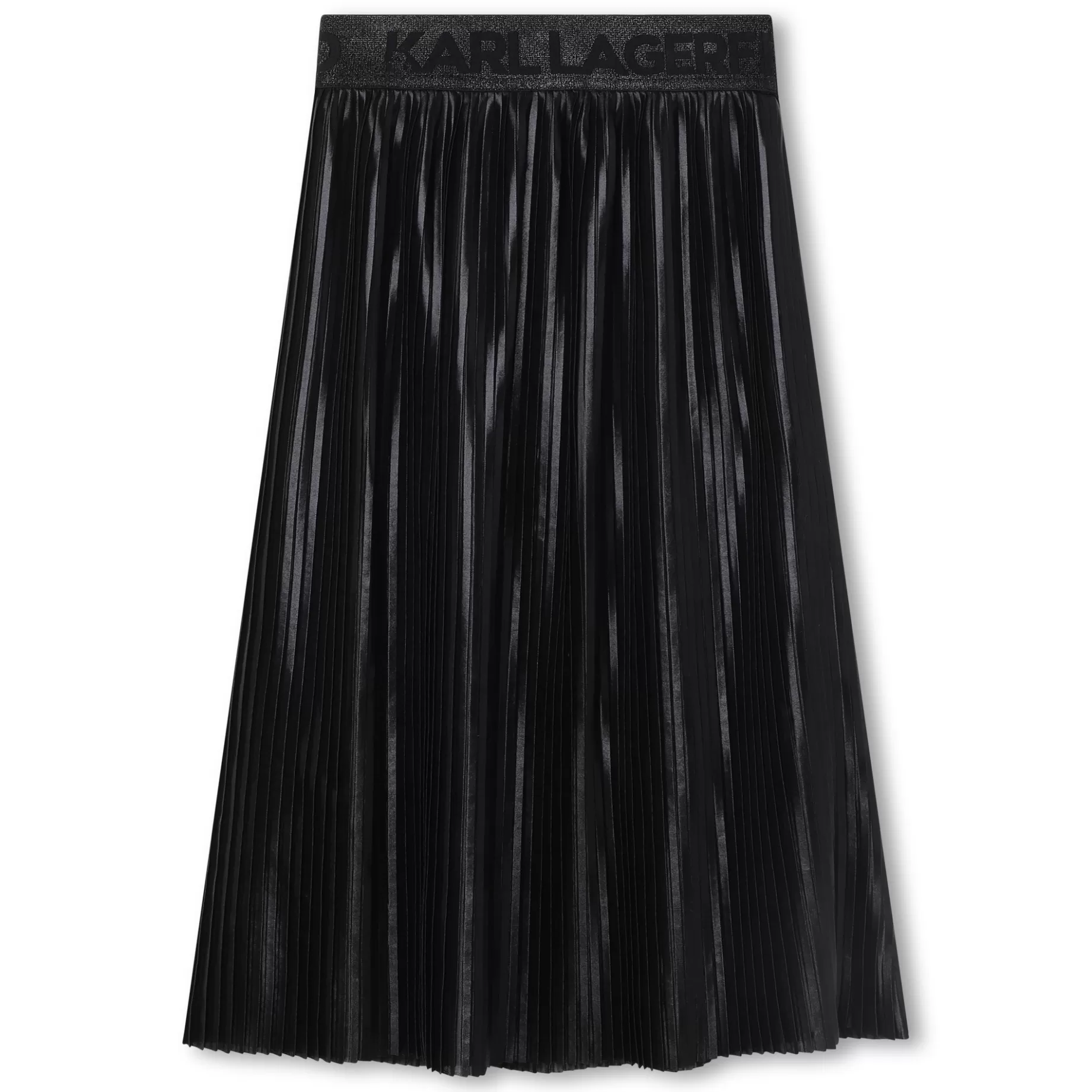 Mid-Length Pleated Skirt^KARL LAGERFELD KIDS New