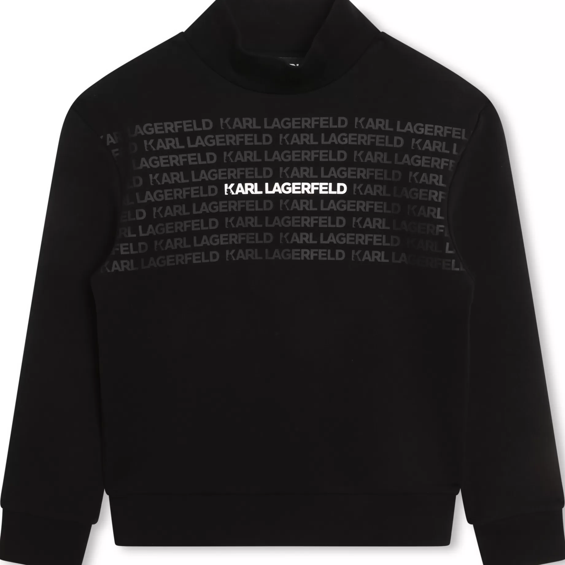 Mock Polo-Neck Sweatshirt^KARL LAGERFELD KIDS Discount