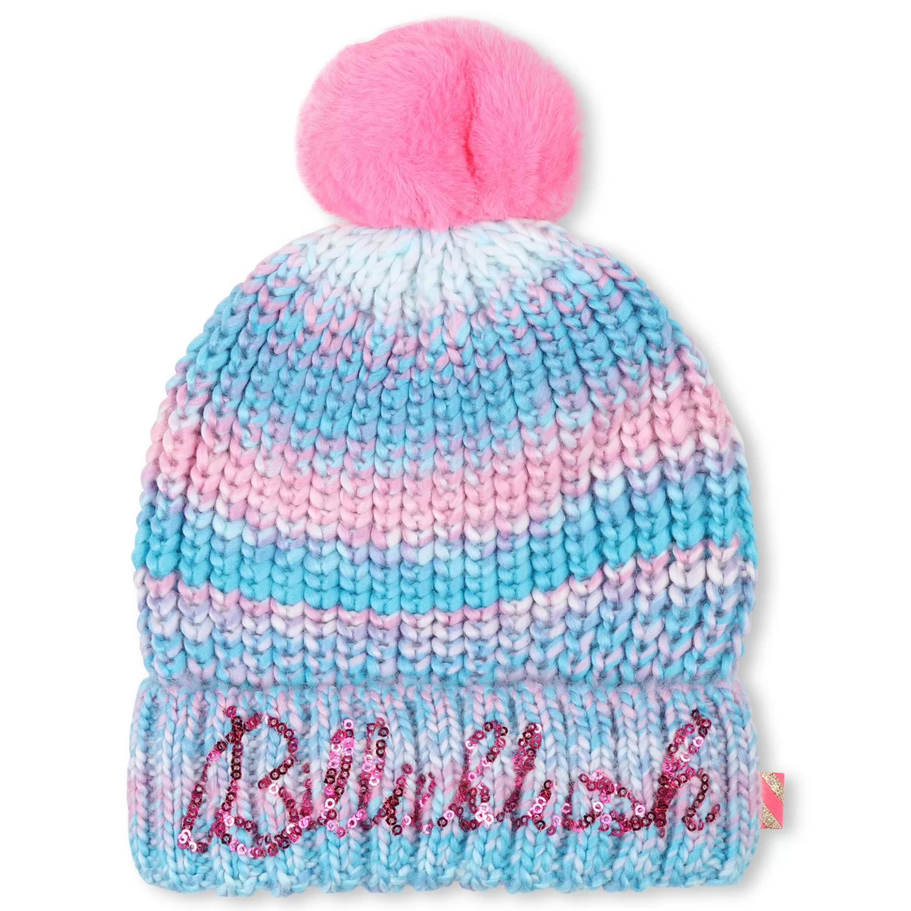 Multicoloured Pom-Pom Beanie^BILLIEBLUSH Clearance