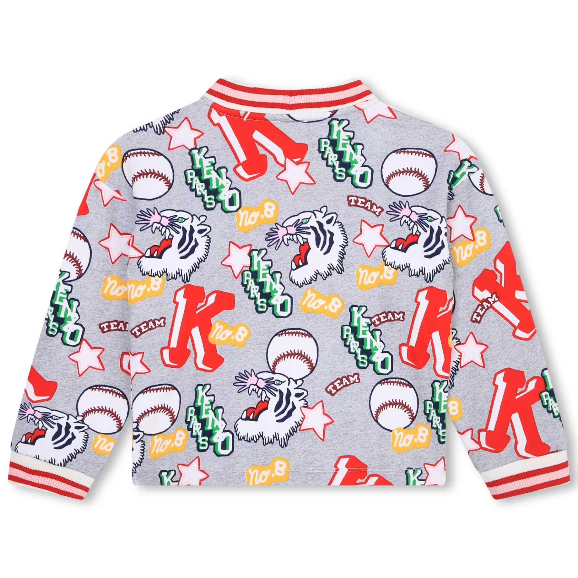 Patterned Fleece Cardigan^KENZO KIDS Outlet