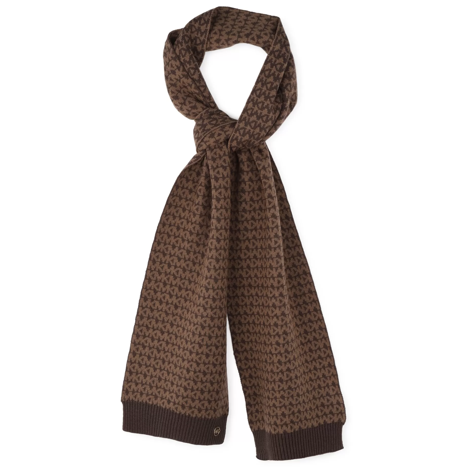 Patterned Knitted Scarf^MICHAEL KORS New