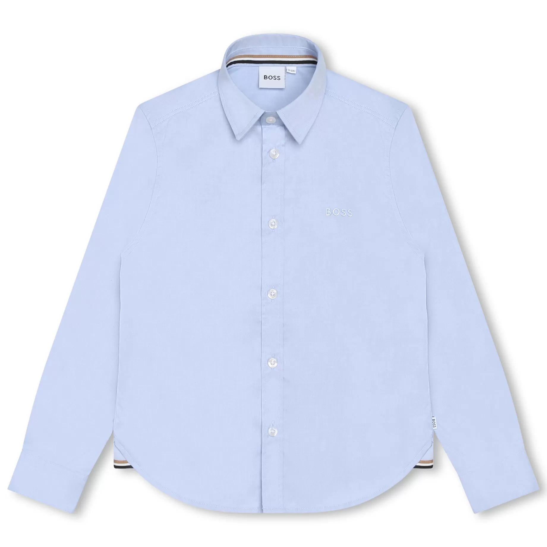 Plain Cotton Shirt^BOSS Best Sale