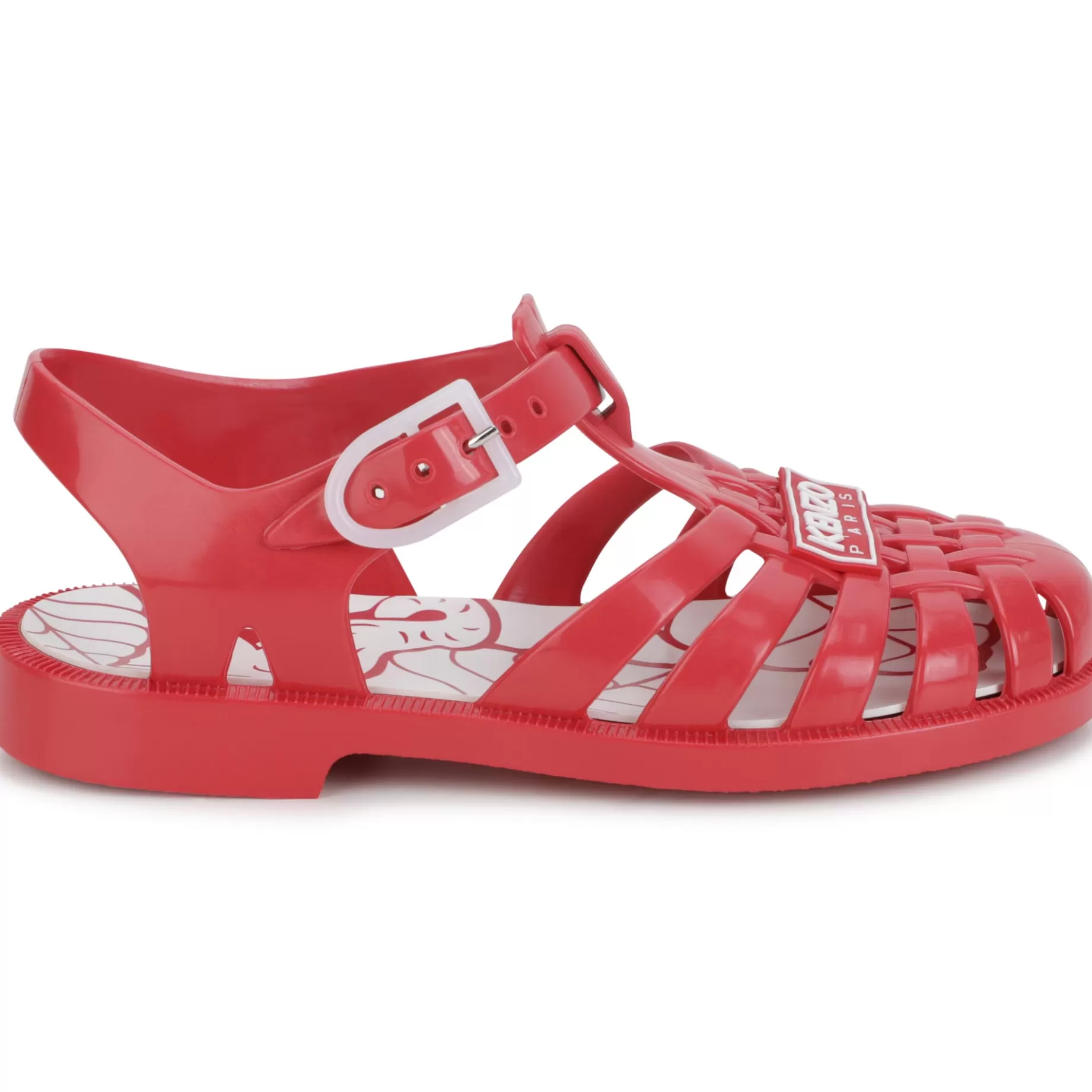 Plastic Sandals With Buckle^KENZO KIDS New