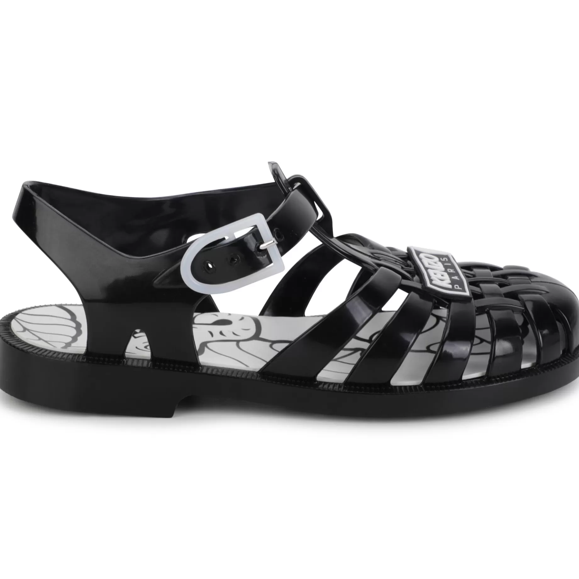 Plastic Sandals With Buckle^KENZO KIDS Shop