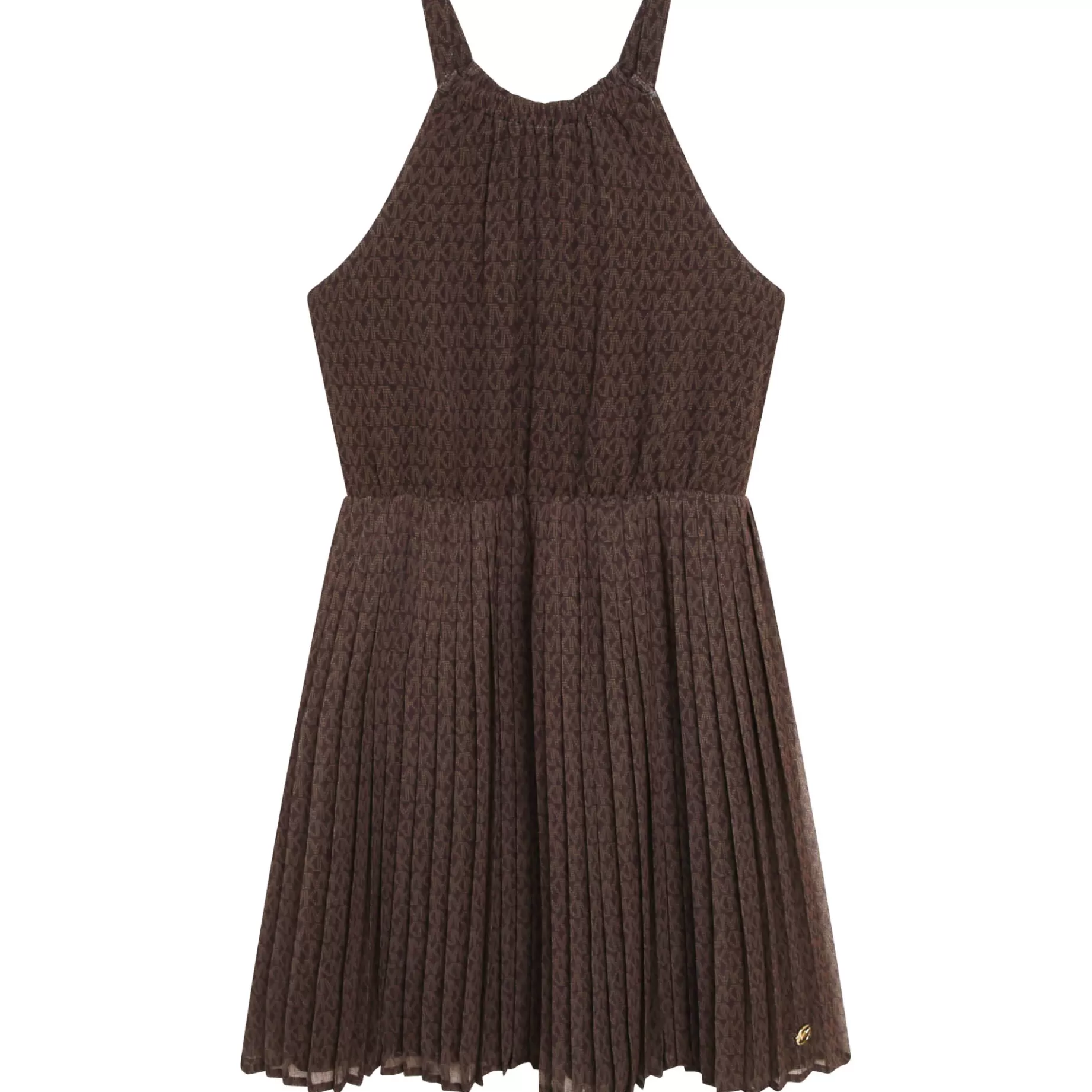 Pleated Midi Dress With Straps^MICHAEL KORS Online