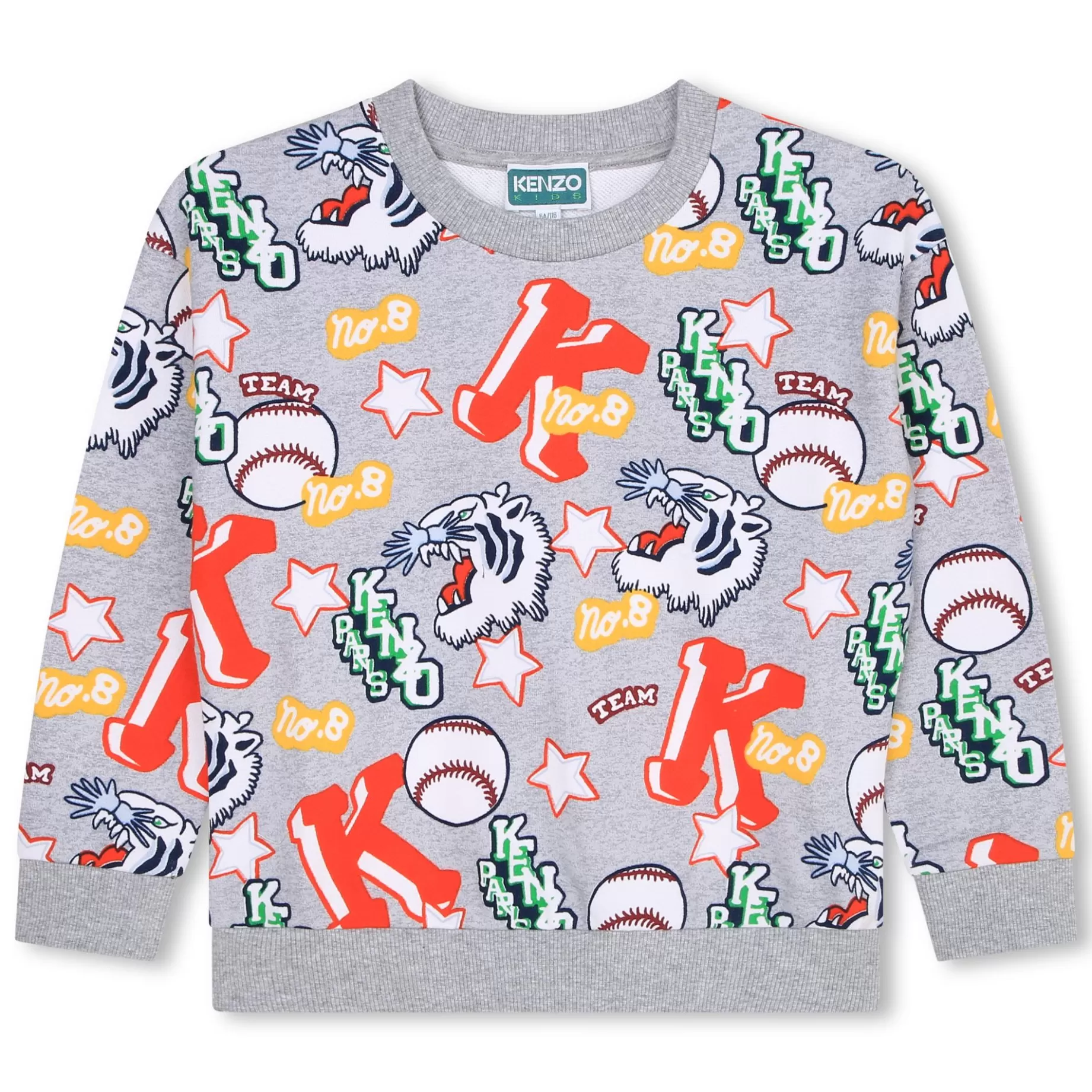 Printed Cotton Sweatshirt^KENZO KIDS Flash Sale