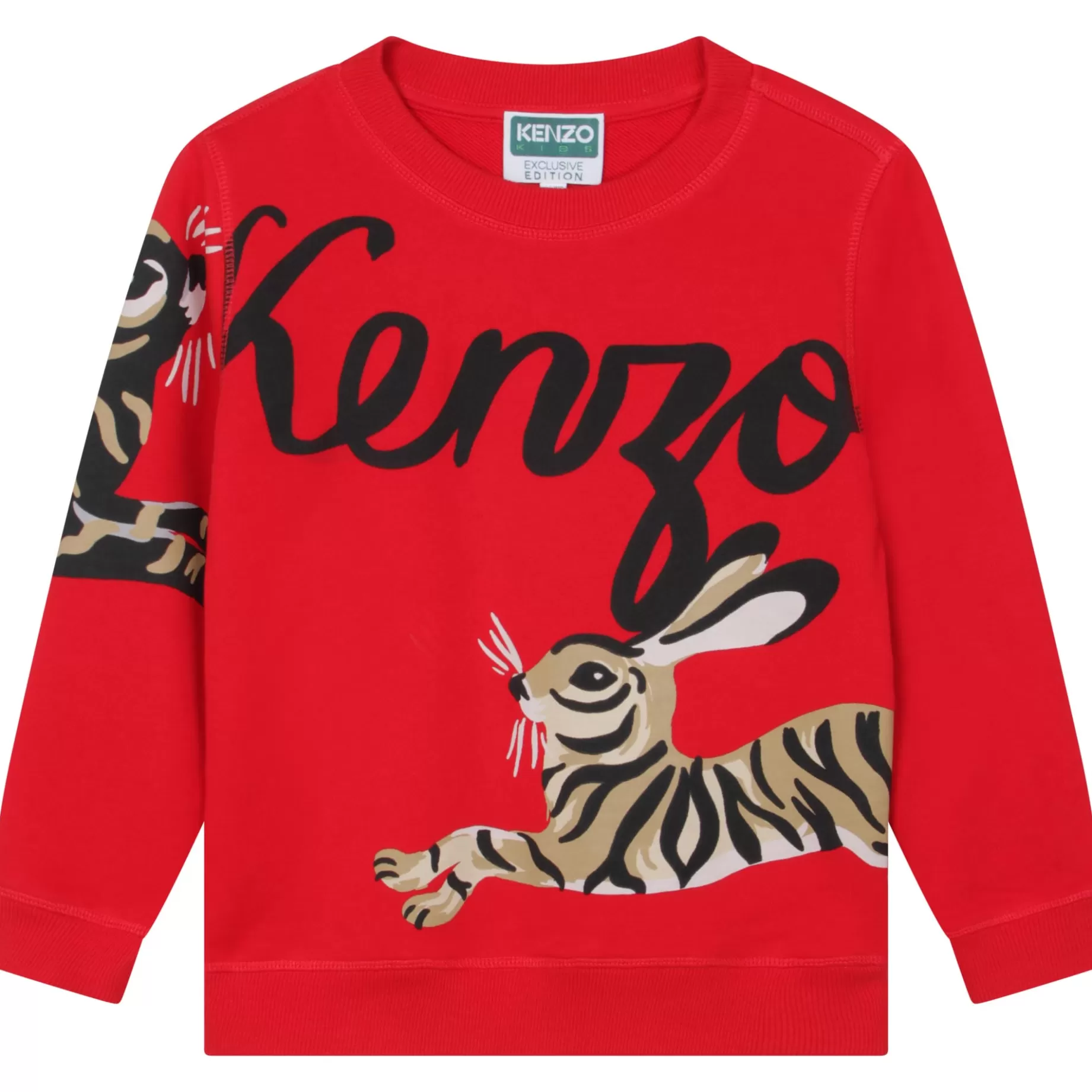 Printed Cotton Sweatshirt^KENZO KIDS Online