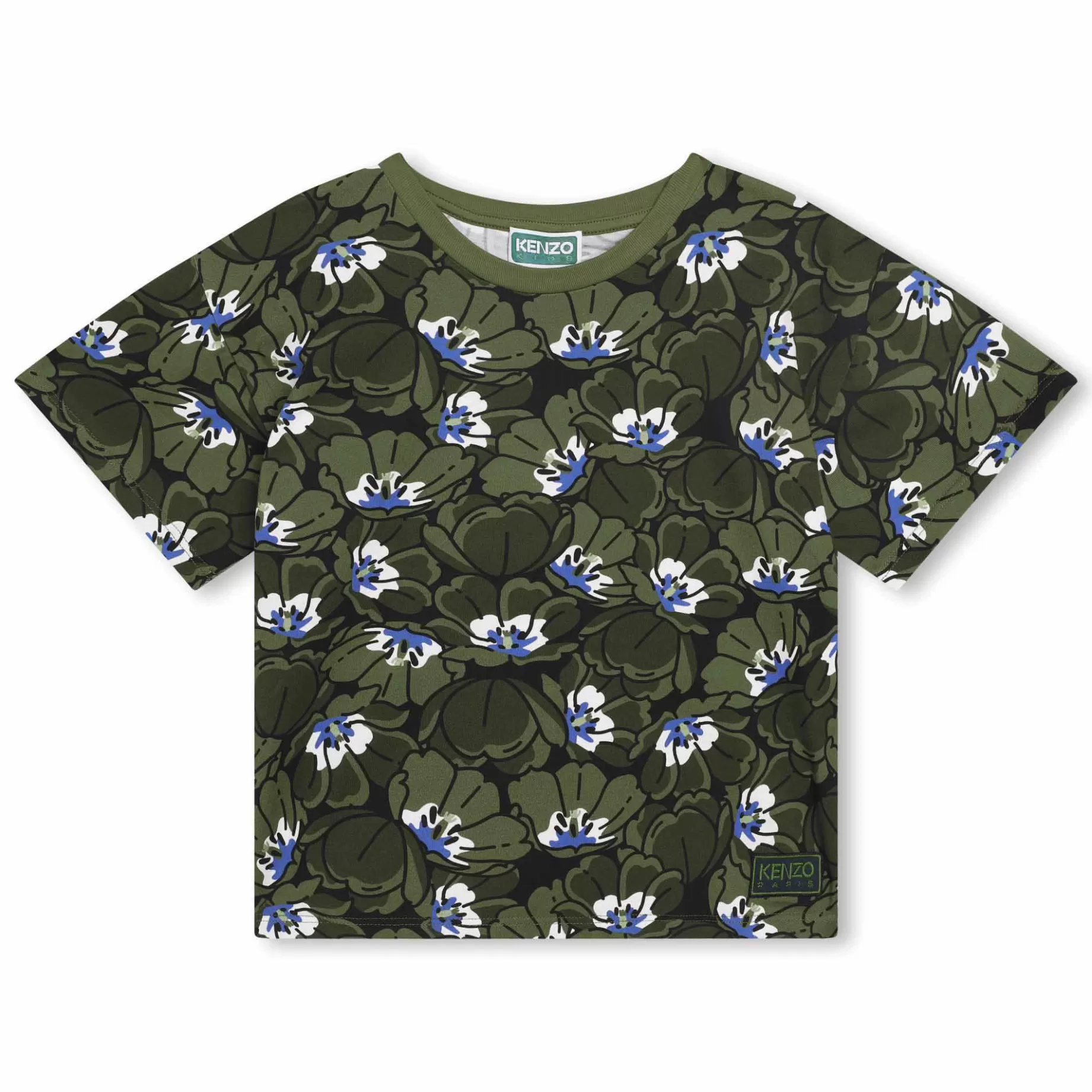 Printed Cotton T-Shirt^KENZO KIDS New