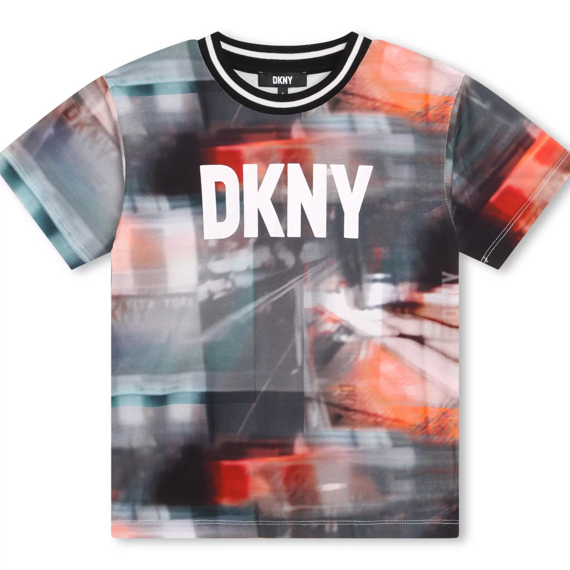 Printed Cotton T-Shirt^DKNY Clearance