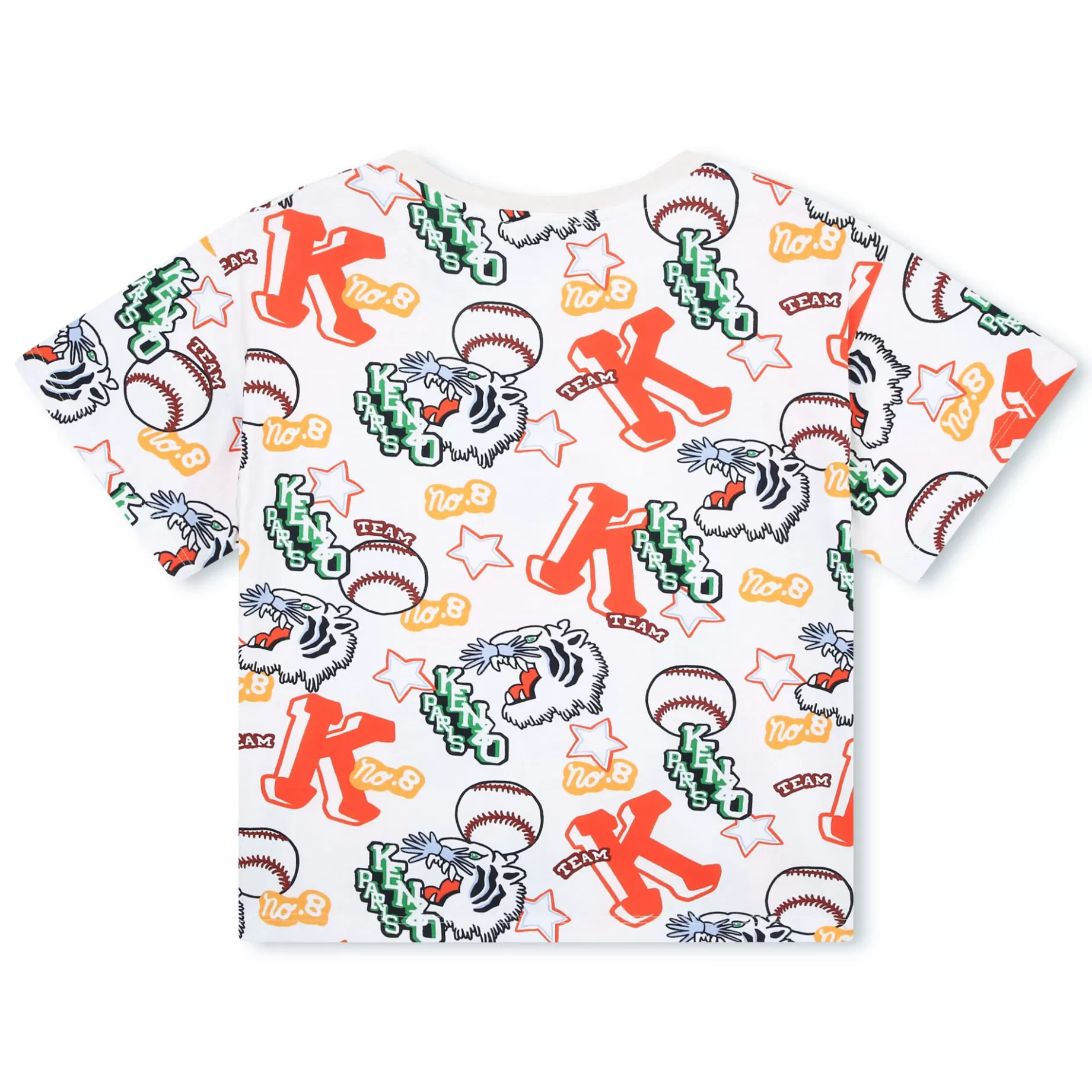 Printed Cotton T-Shirt^KENZO KIDS Best Sale