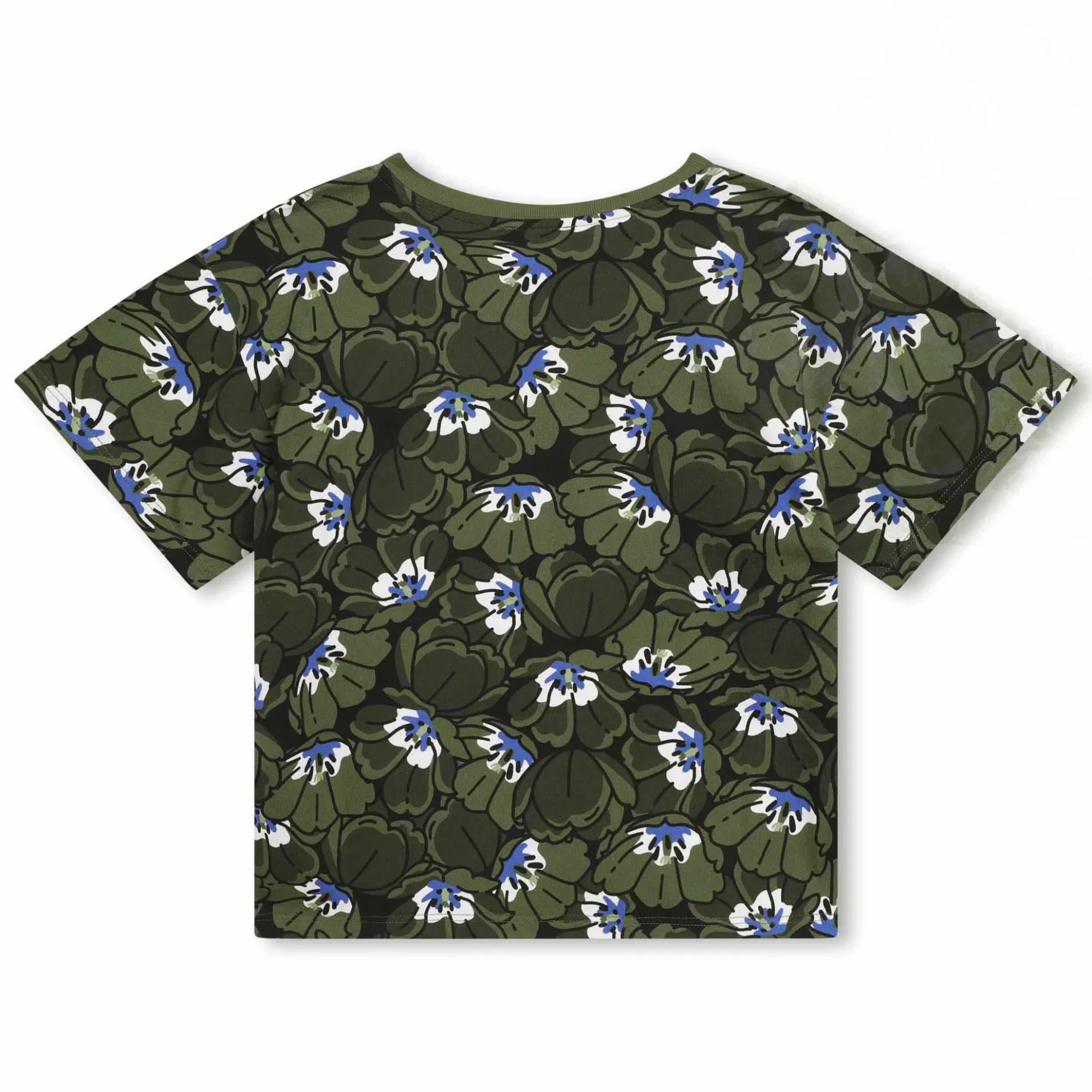 Printed Cotton T-Shirt^KENZO KIDS New