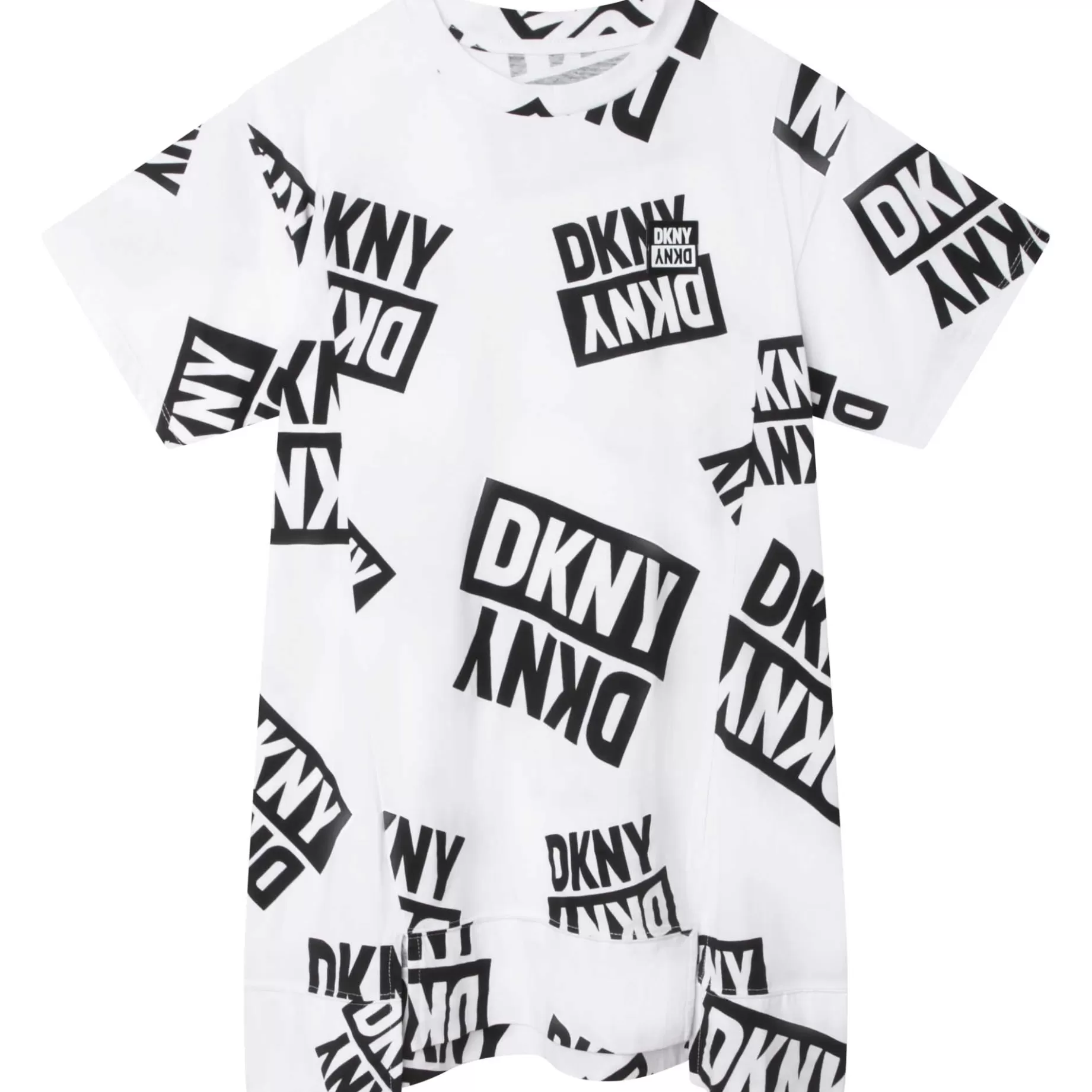 Printed Cotton T-Shirt Dress^DKNY Flash Sale