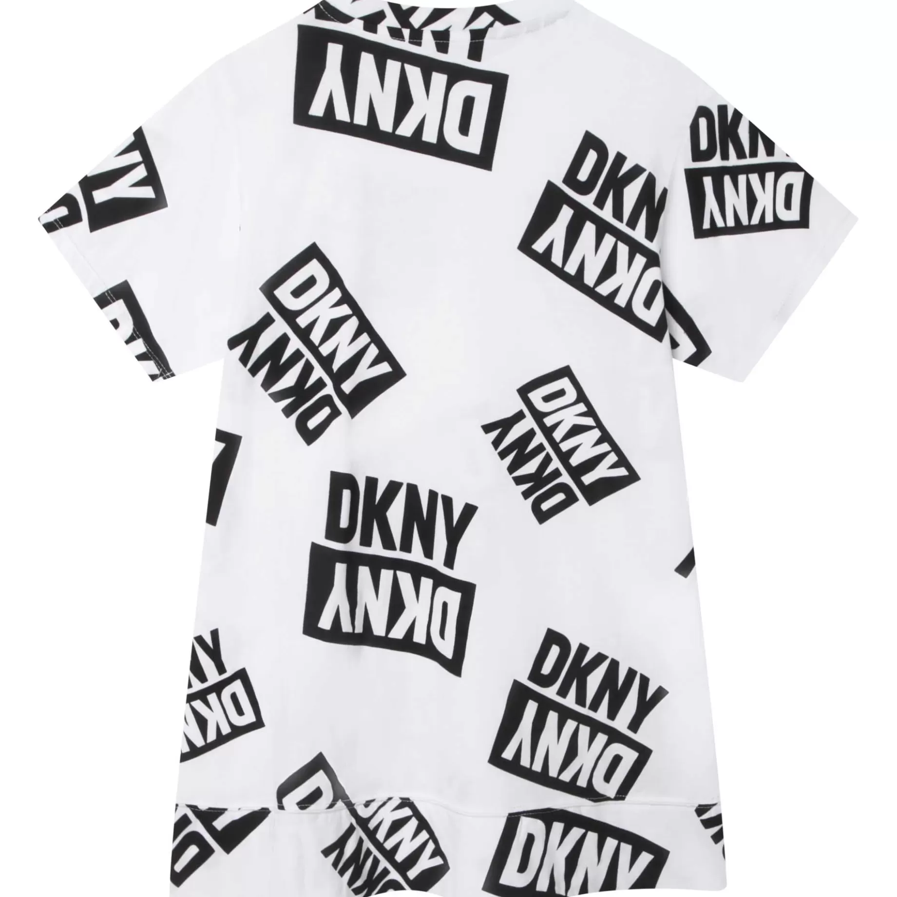 Printed Cotton T-Shirt Dress^DKNY Flash Sale