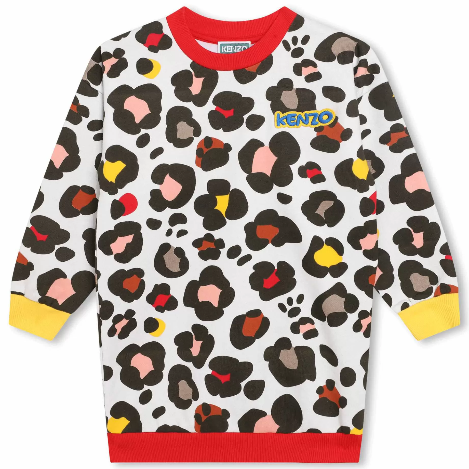 Printed Fleece Dress^KENZO KIDS Fashion