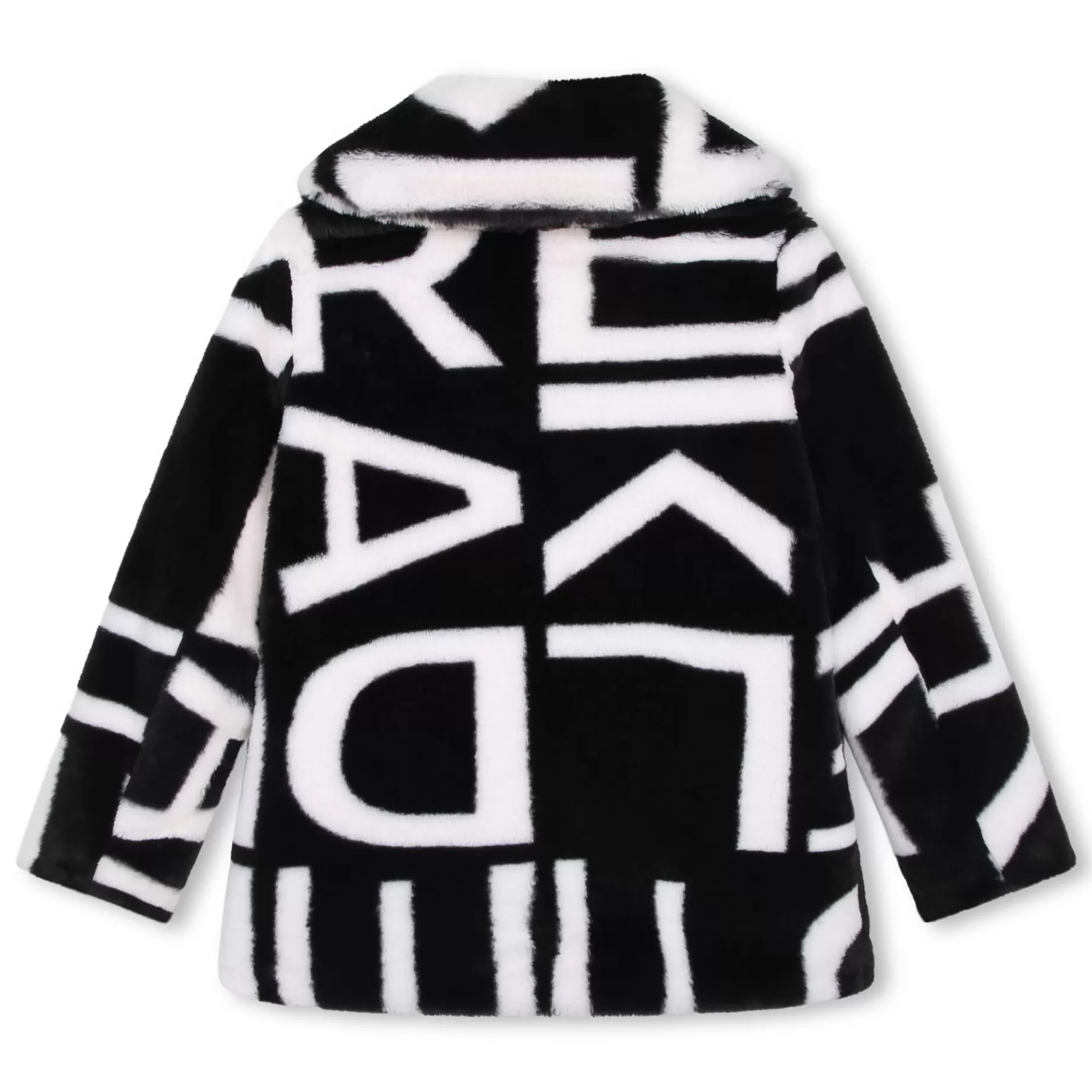 Printed Fluffy Jacket^KARL LAGERFELD KIDS Flash Sale