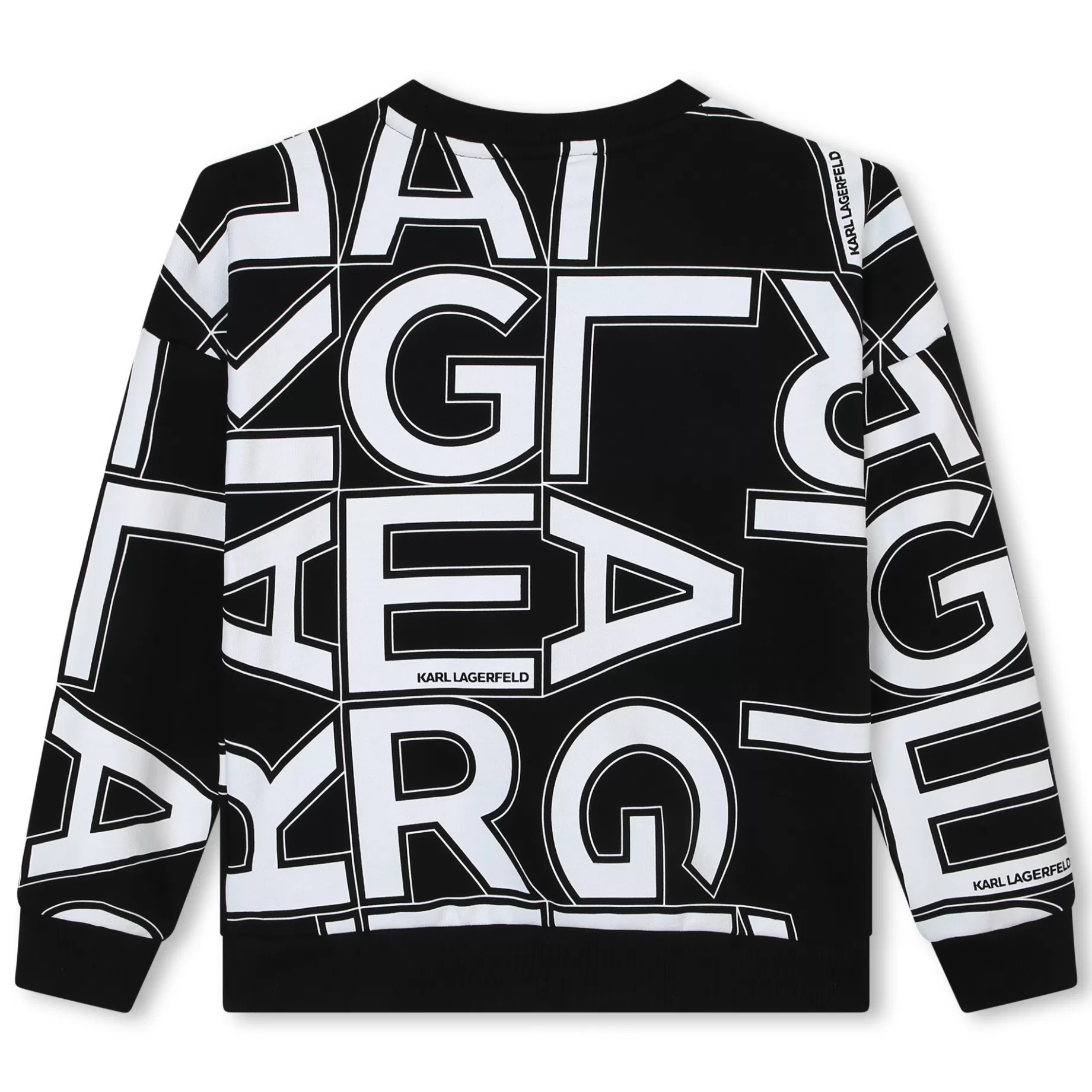 Printed Round-Neck Sweatshirt^KARL LAGERFELD KIDS Flash Sale