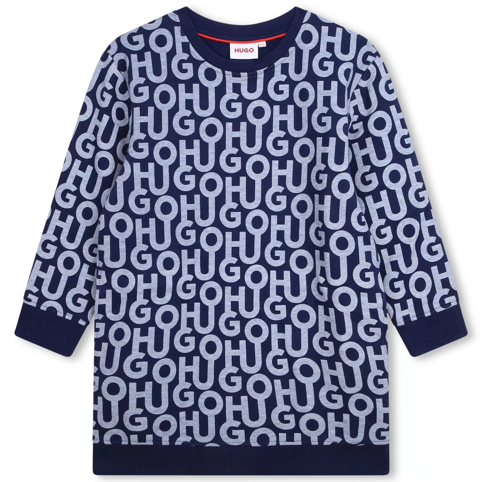 Printed Straight Fleece Dress^HUGO Clearance