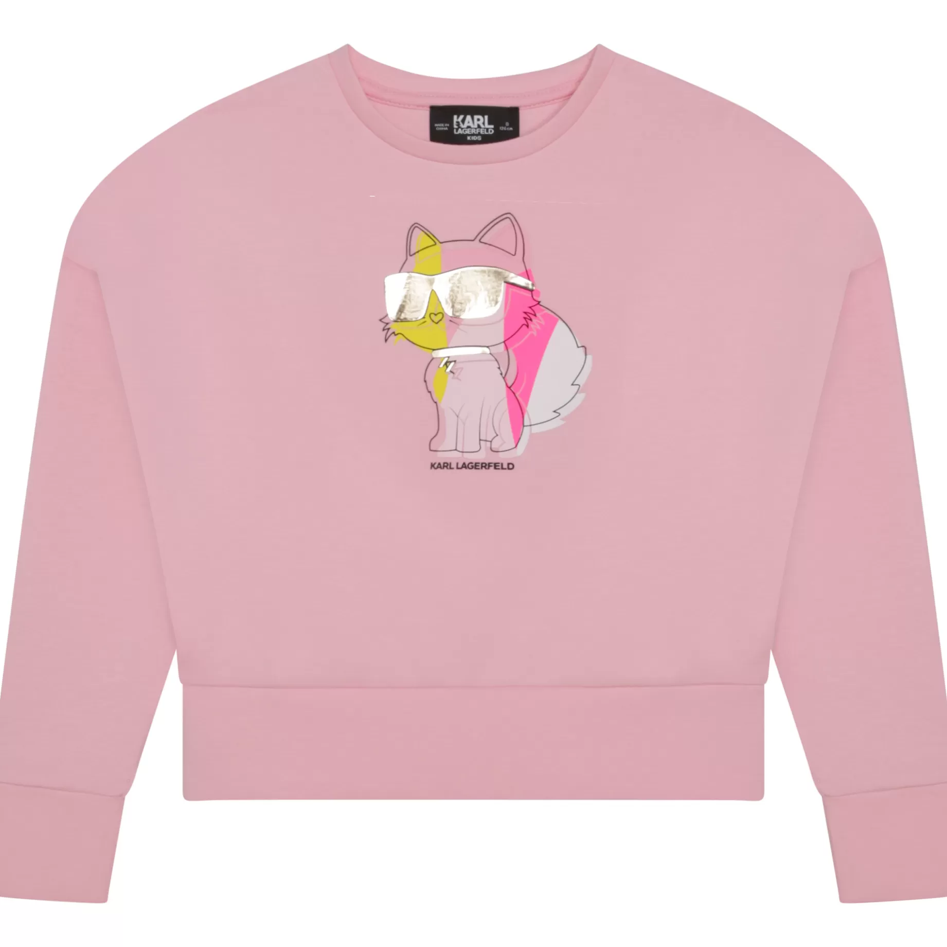 Printed Sweatshirt^KARL LAGERFELD KIDS Cheap