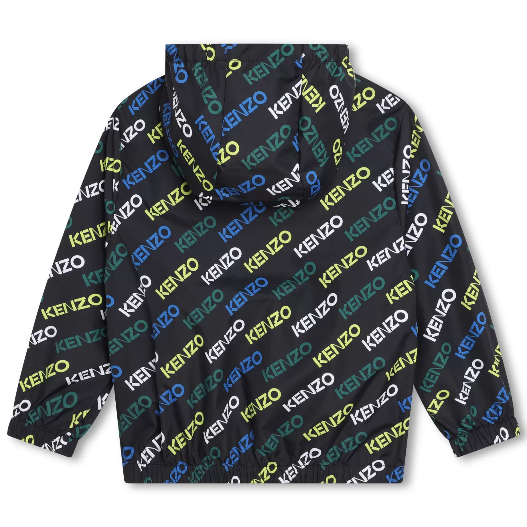 Printed Windcheater With Hood^KENZO KIDS Cheap