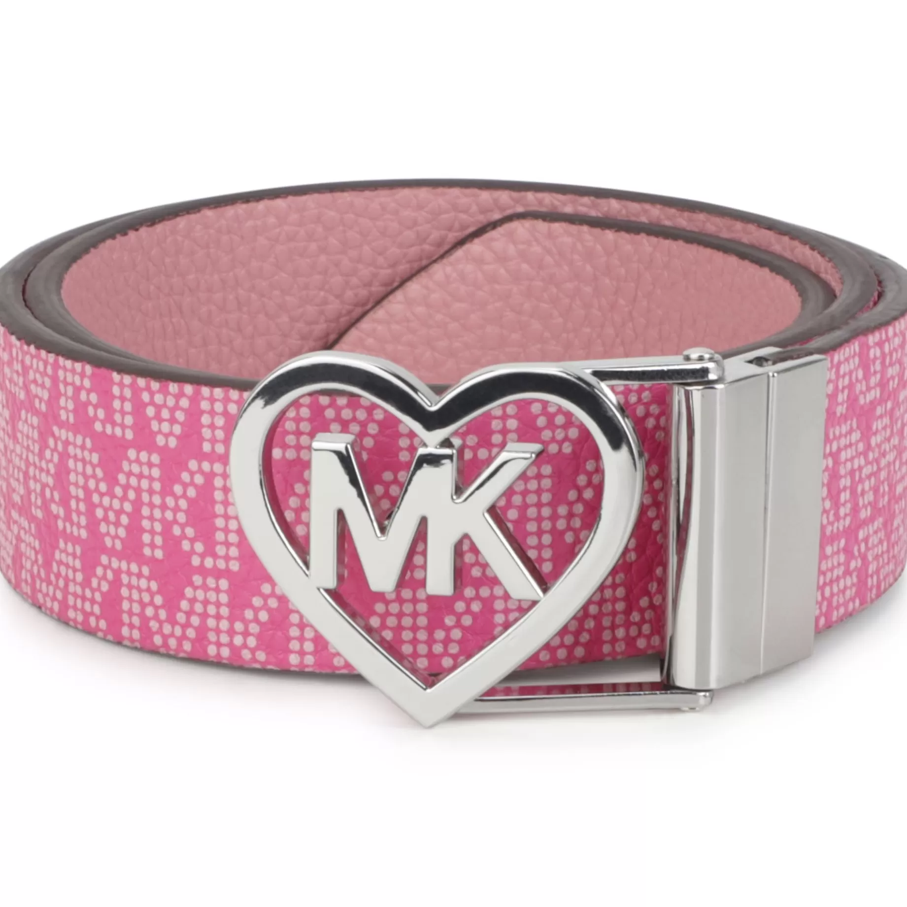 Reversible Metal Heart Belt^MICHAEL KORS New