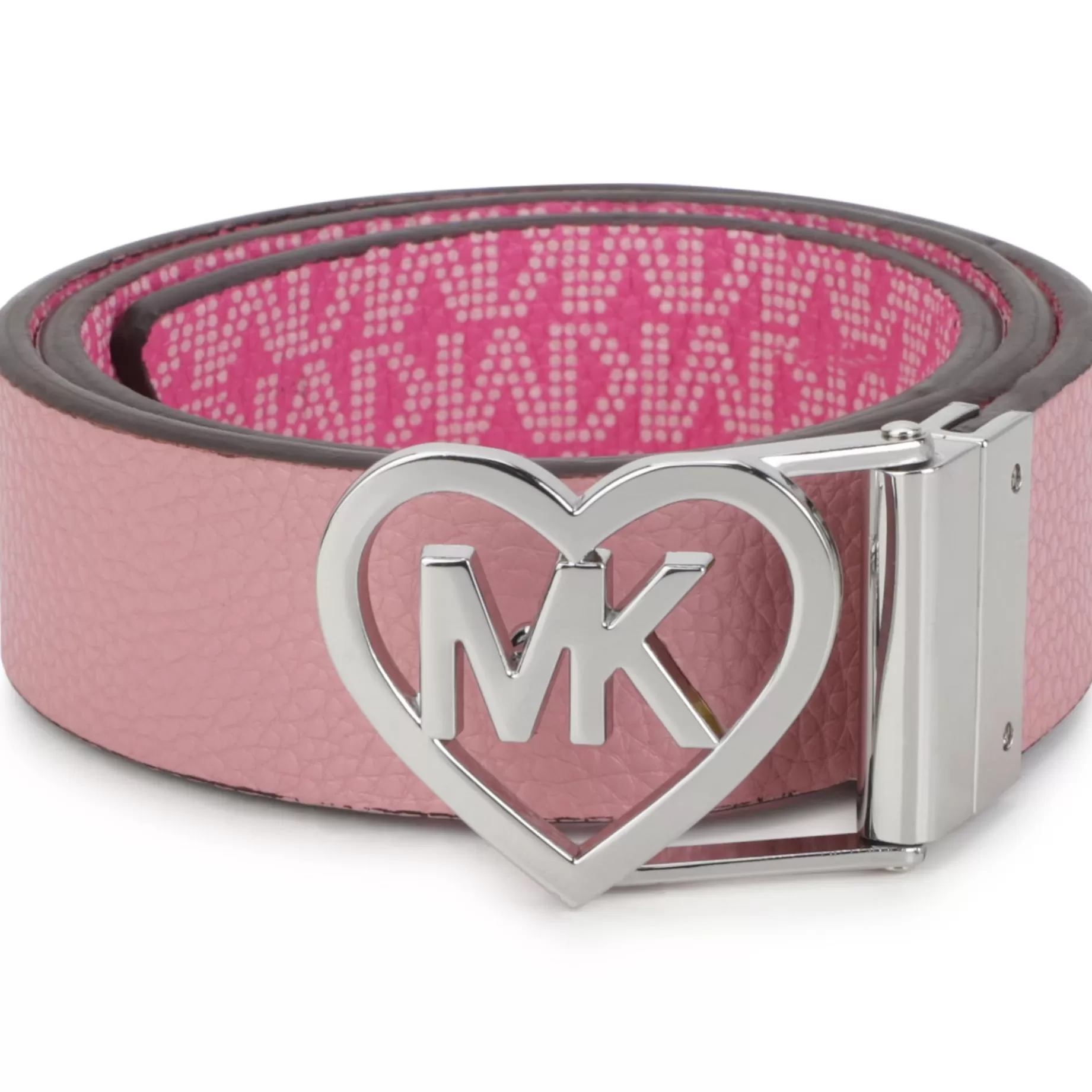 Reversible Metal Heart Belt^MICHAEL KORS New