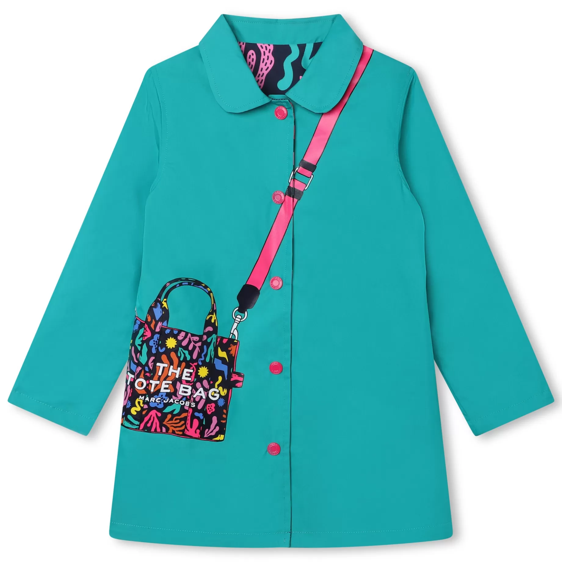 Reversible Printed Raincoat^MARC JACOBS Sale