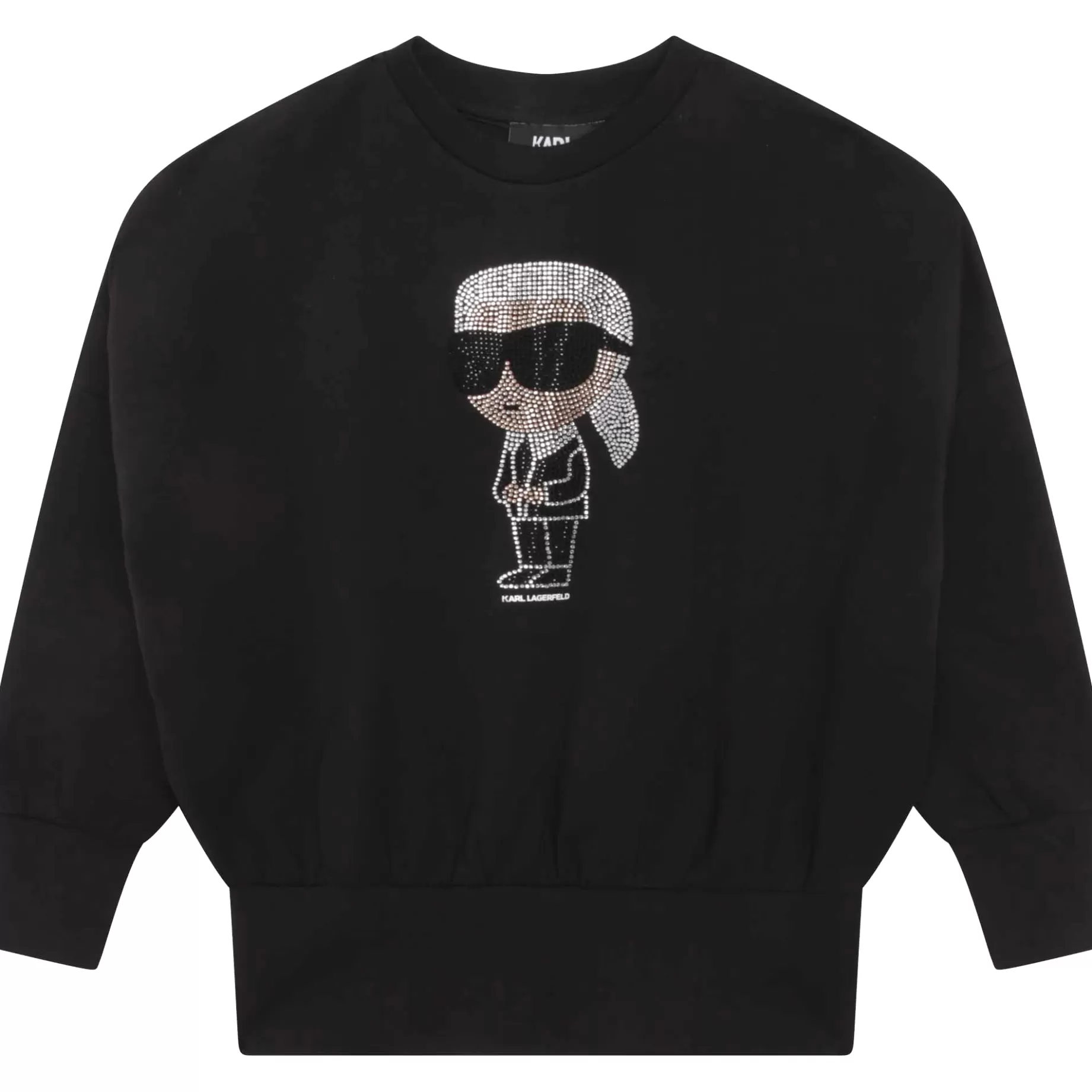 Rhinestone-Design Sweatshirt^KARL LAGERFELD KIDS Cheap