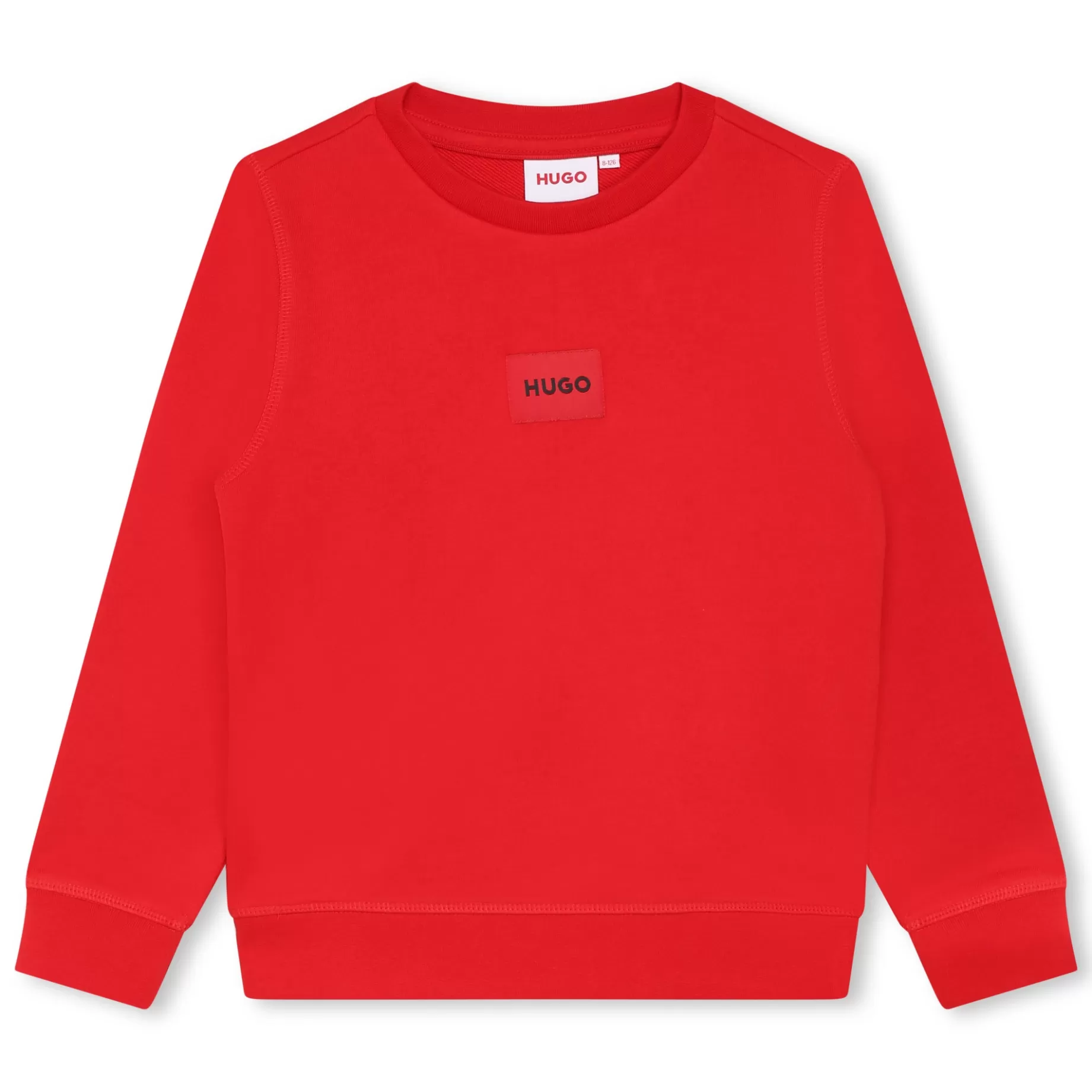 Round-Neck Fleece Sweatshirt^HUGO Store