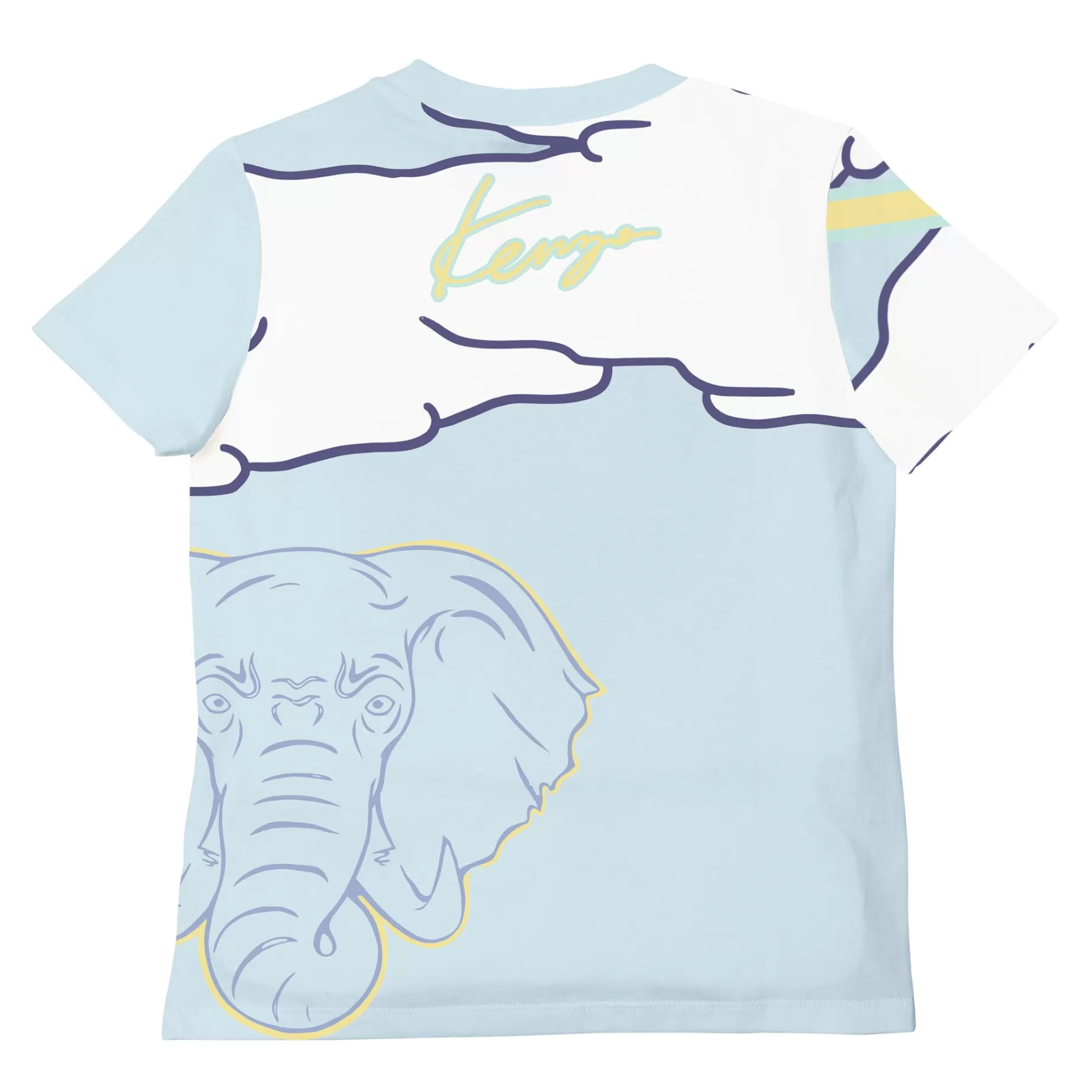 Round-Neck Printed T-Shirt^KENZO KIDS Discount