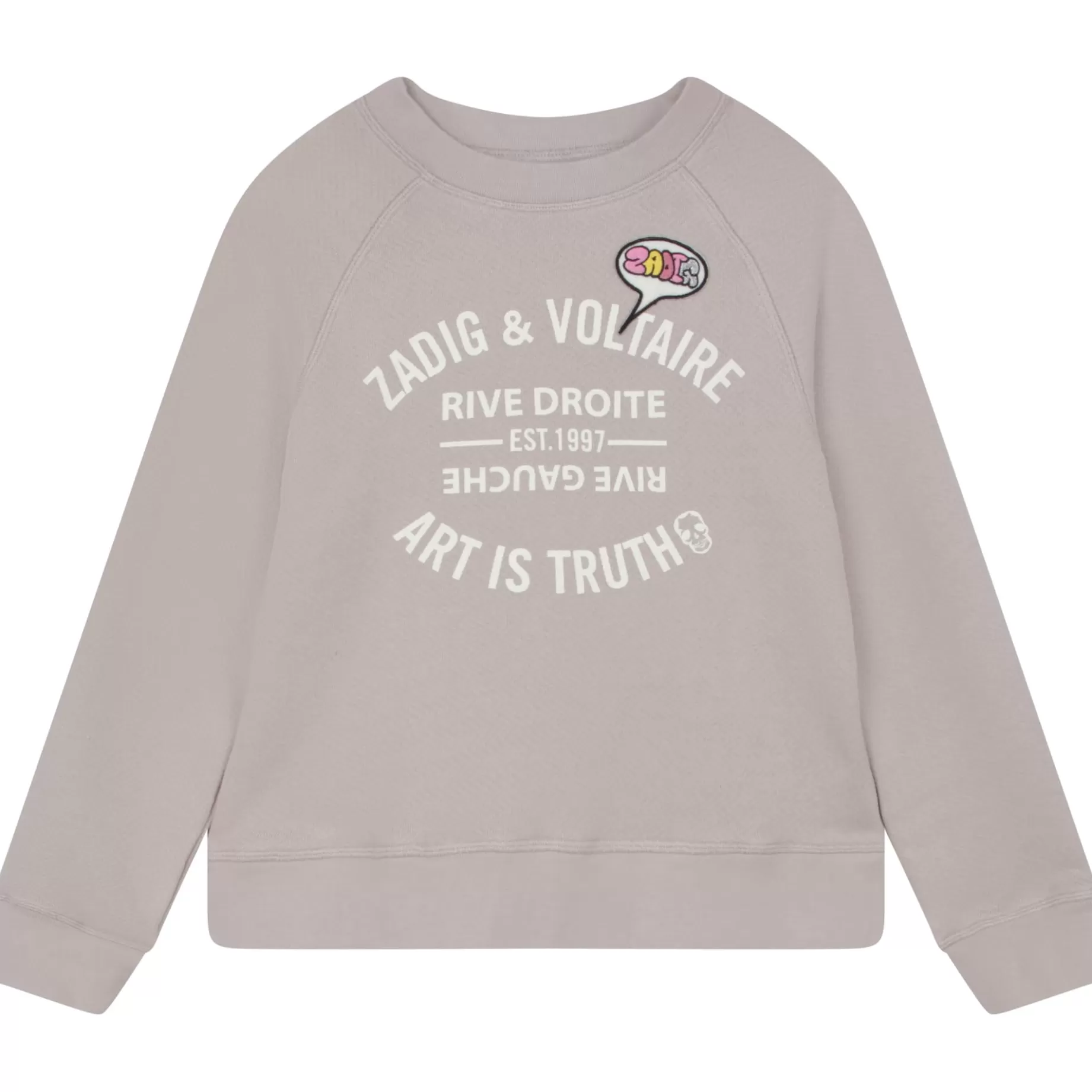 Round-Necked Cotton Sweatshirt^ZADIG & VOLTAIRE Fashion