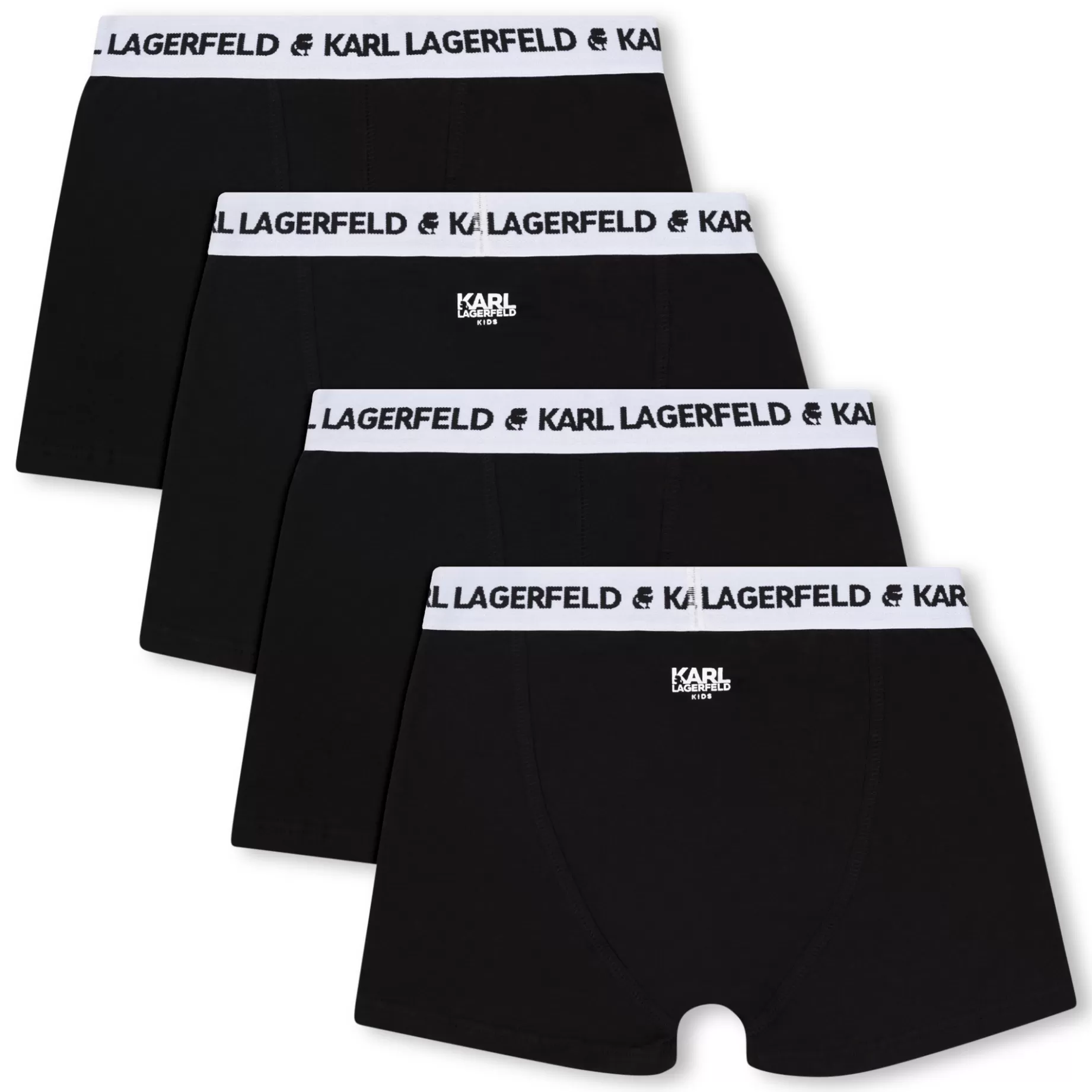 Set Of 2 Cotton Boxer Shorts^KARL LAGERFELD KIDS Sale