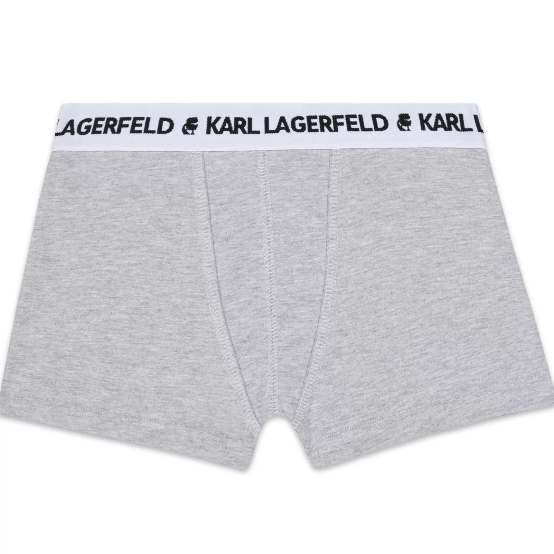 Set Of 2 Cotton Boxer Shorts^KARL LAGERFELD KIDS Discount