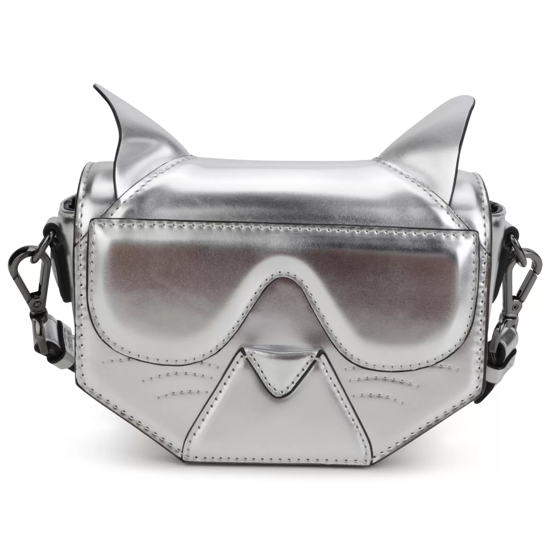 Shiny Cat's Head Shoulder Bag^KARL LAGERFELD KIDS Hot