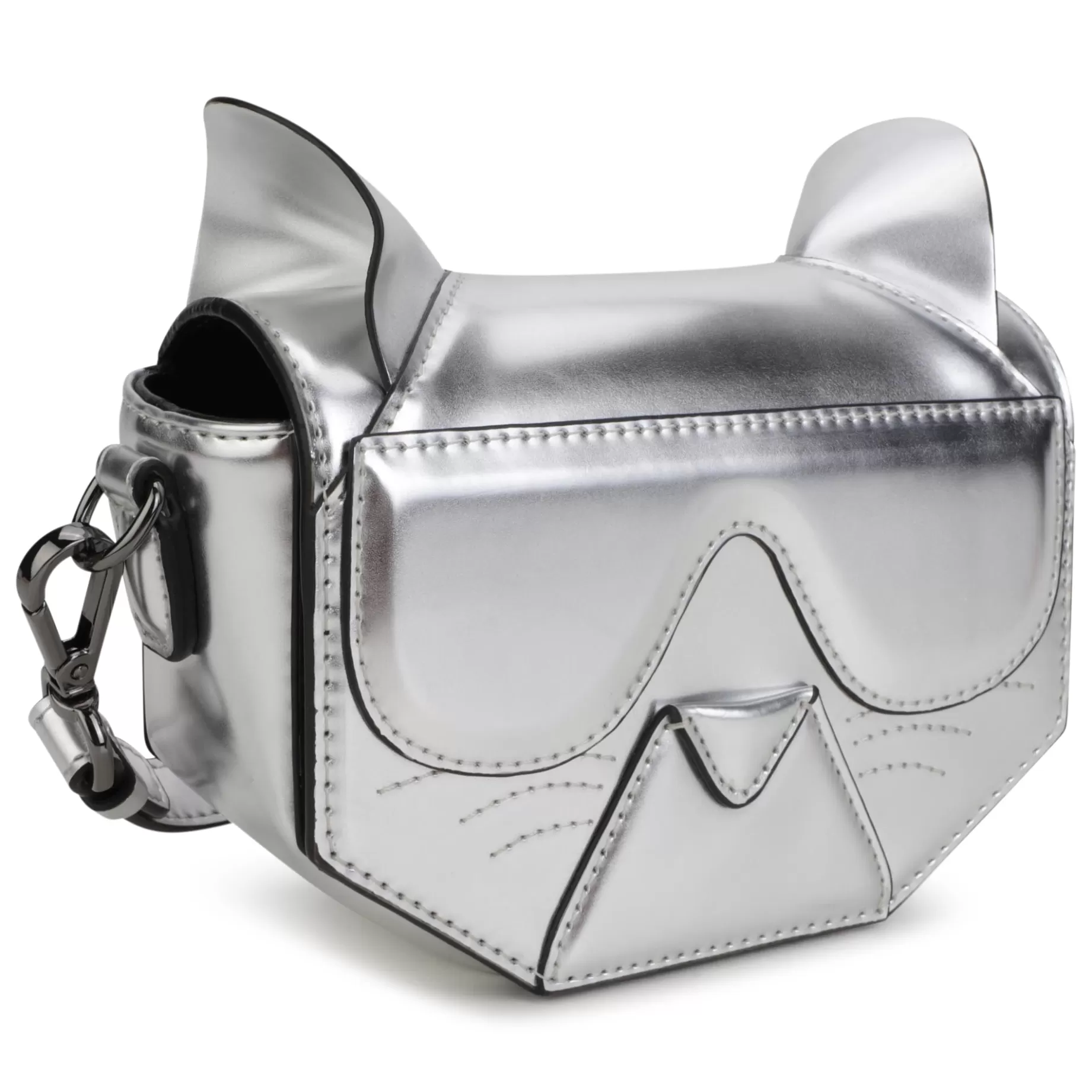 Shiny Cat's Head Shoulder Bag^KARL LAGERFELD KIDS Hot