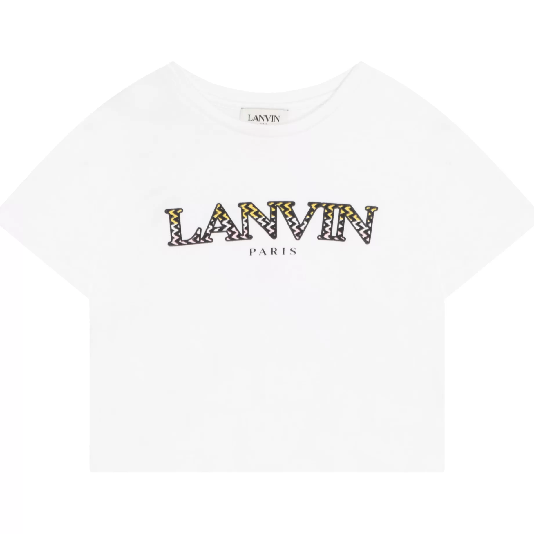 Short-Sleeved Cotton T-Shirt^LANVIN Shop