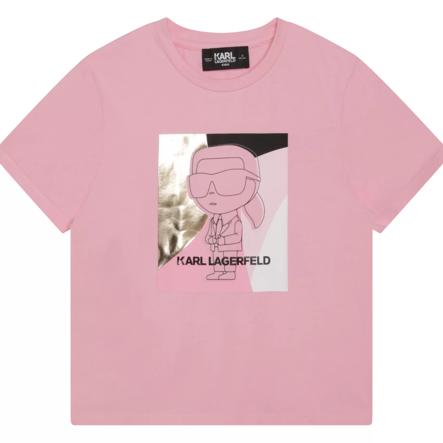 Short-Sleeved Cotton T-Shirt^KARL LAGERFELD KIDS Best Sale