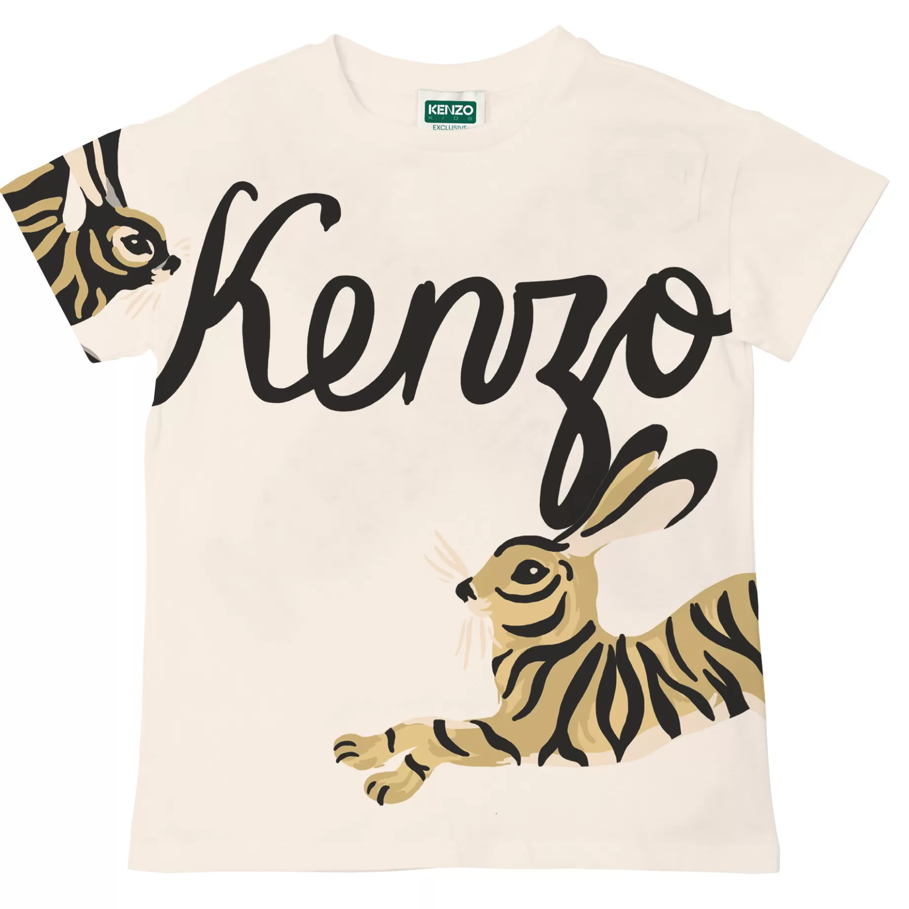 Short-Sleeved Cotton T-Shirt^KENZO KIDS New