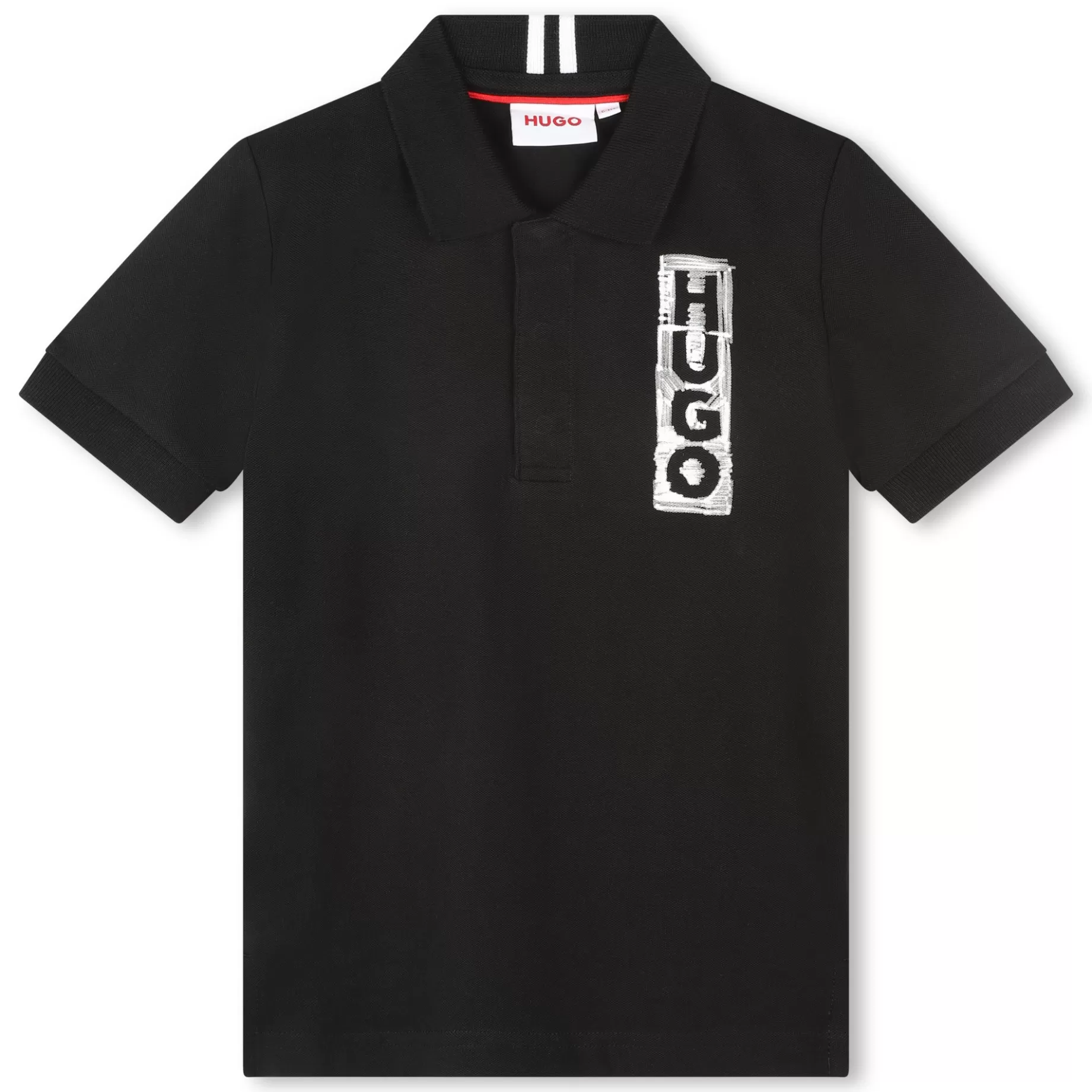 Short-Sleeved Logo Polo Shirt^HUGO Cheap