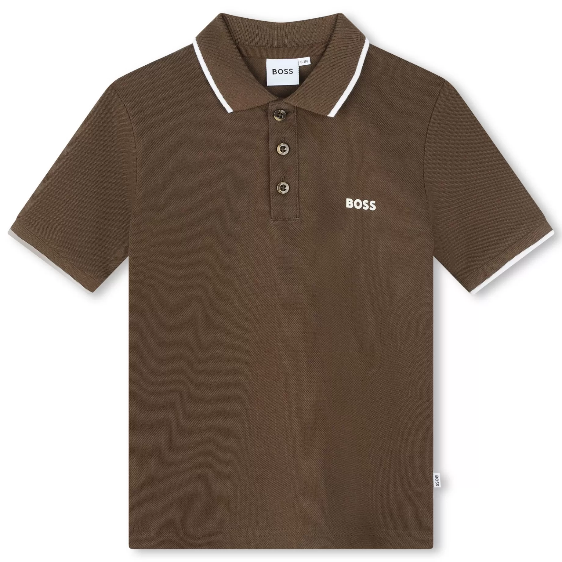 Short-Sleeved Polo Shirt^BOSS Hot