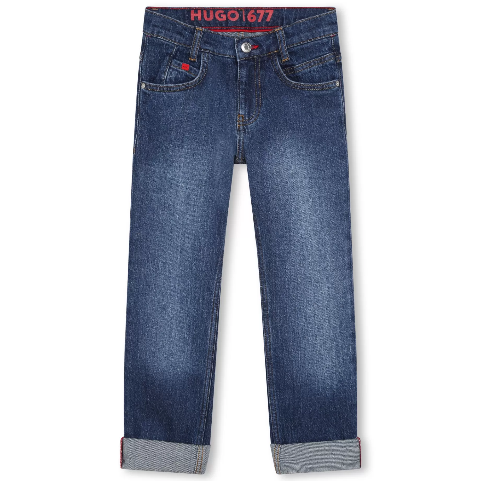 Straight Five-Pocket Jeans^HUGO Discount